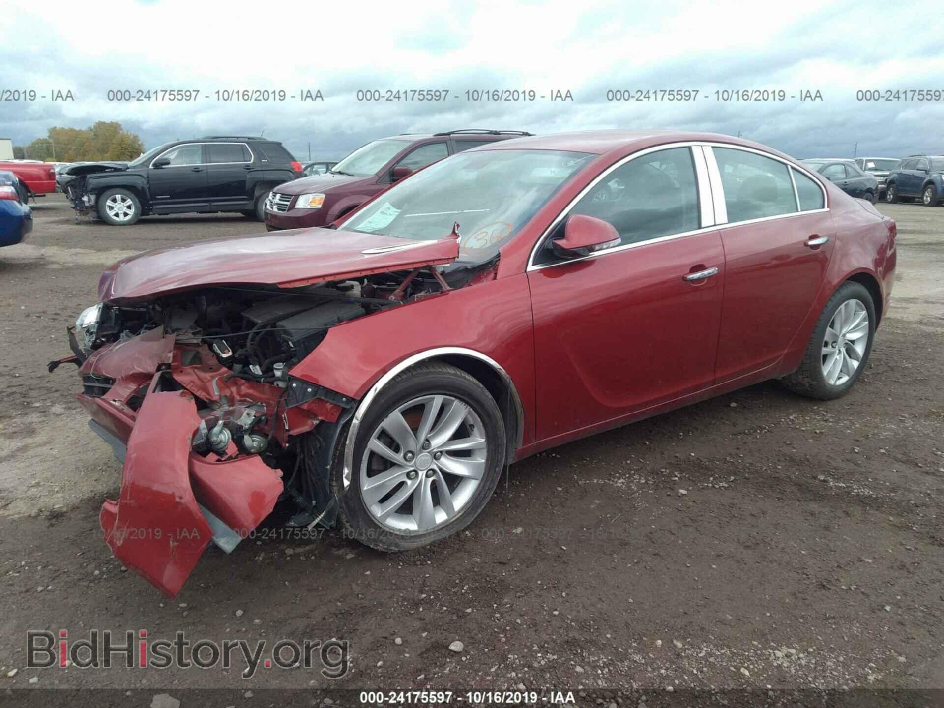 2014 BUICK REGAL - VIN: 2G4GN5EX1E9292494 - Фото 2