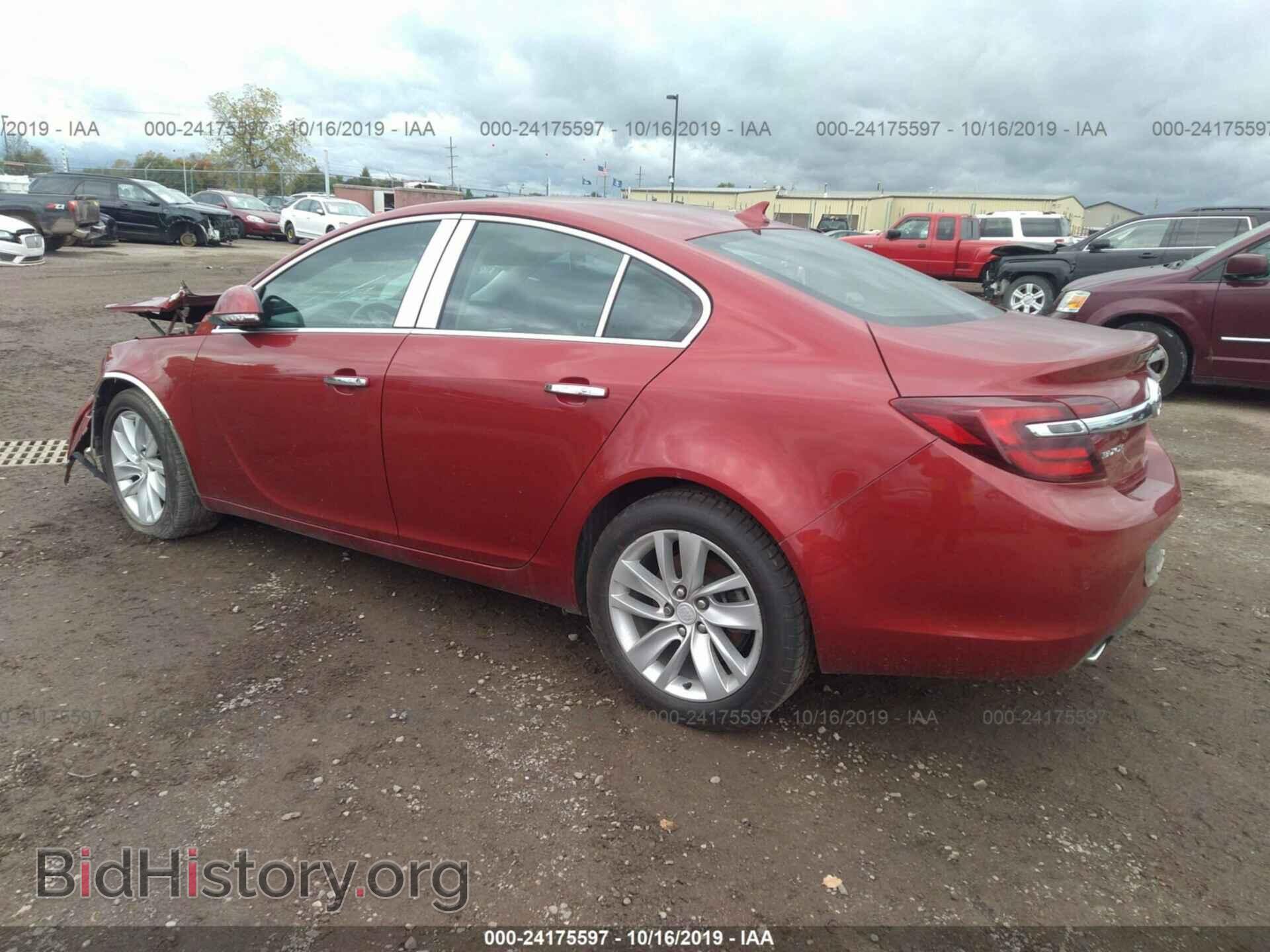 2014 BUICK REGAL - VIN: 2G4GN5EX1E9292494 - Фото 3