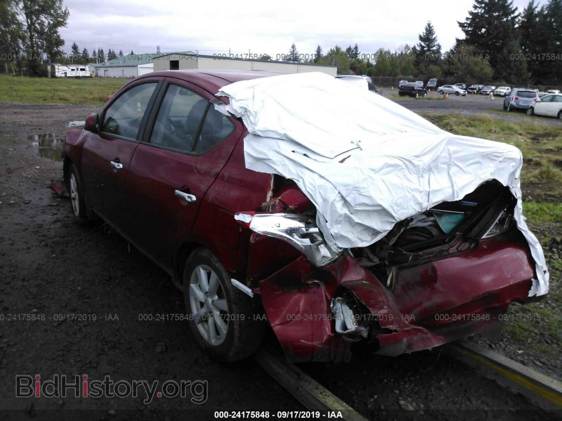 2012 NISSAN VERSA - VIN: 3N1CN7AP9CL840095 - Фото 3