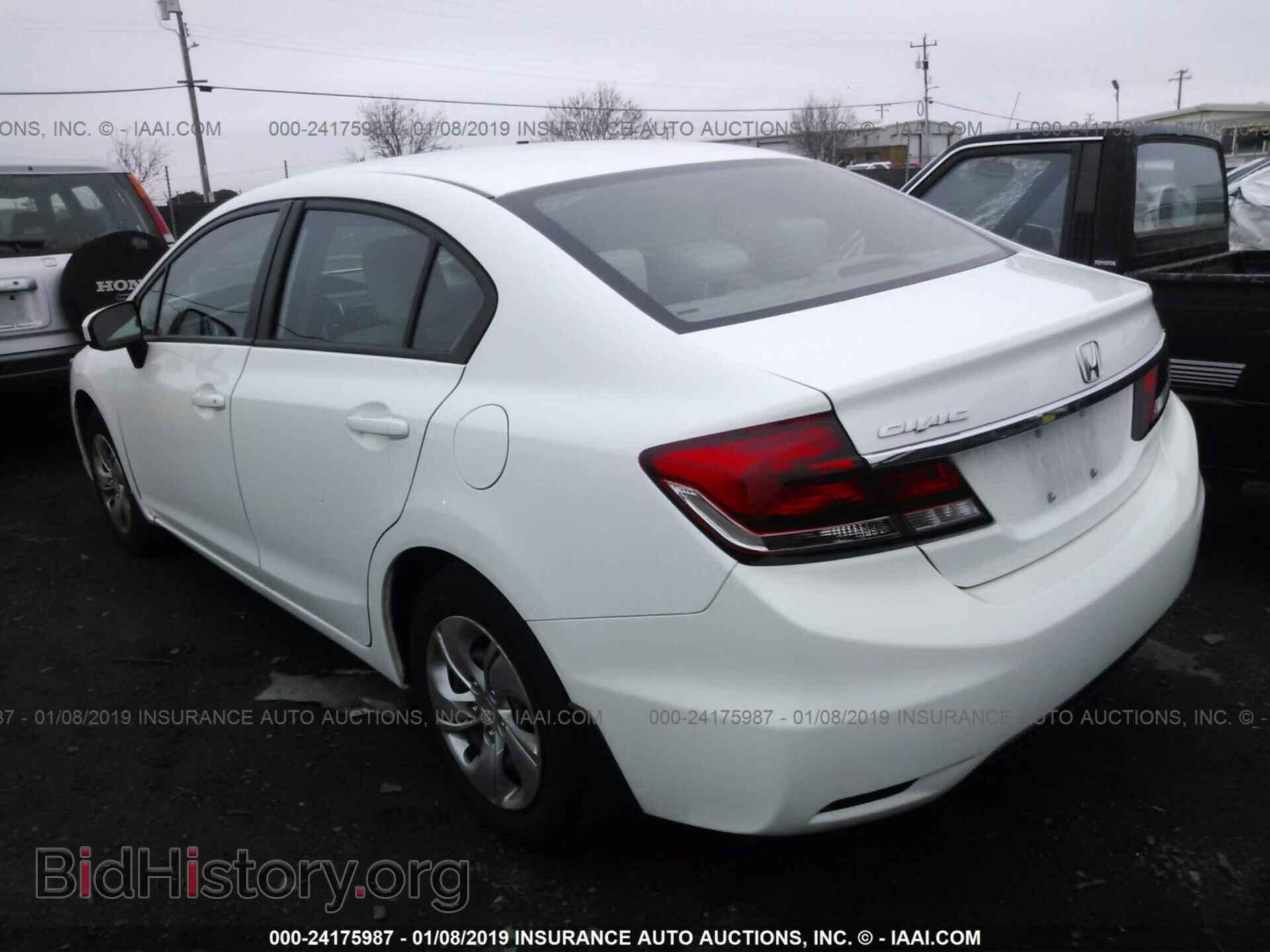 2014 HONDA CIVIC - VIN: 19XFB2F52EE012071 - Фото 3
