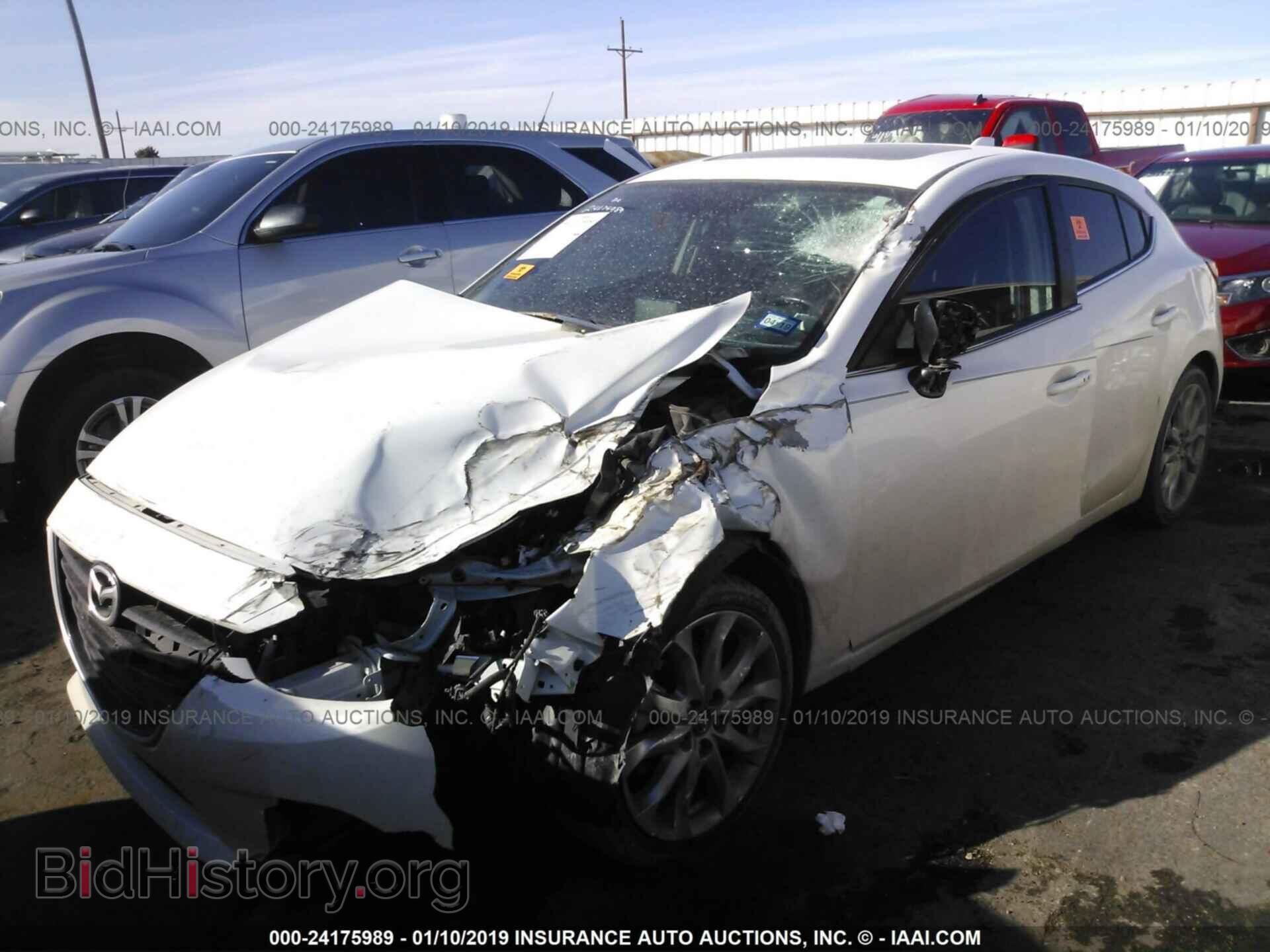 2015 MAZDA 3 - VIN: JM1BM1L31F1238886 - Фото 2