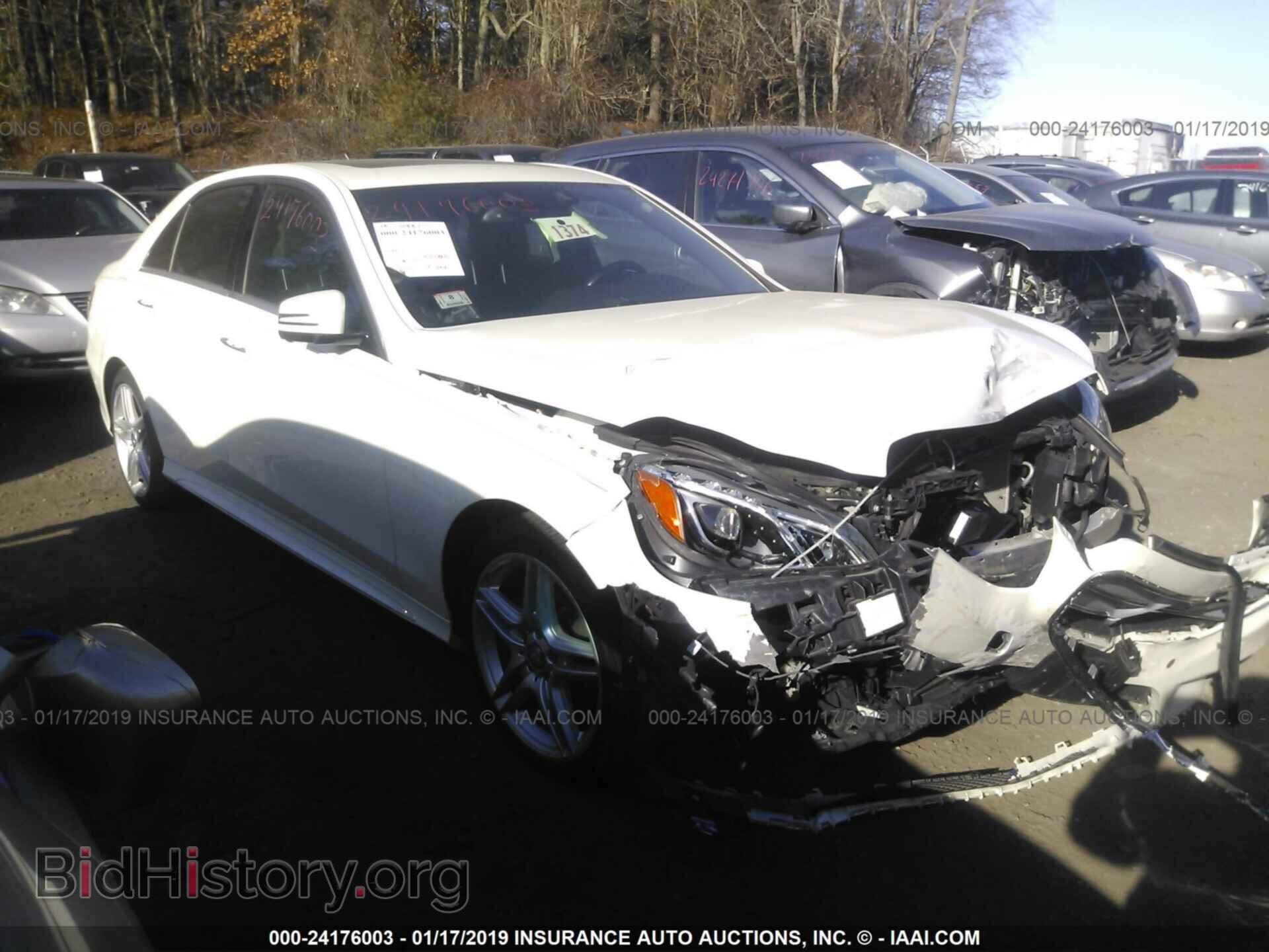 Photo WDDHF8JB7EA857522 - MERCEDES-BENZ E 2014