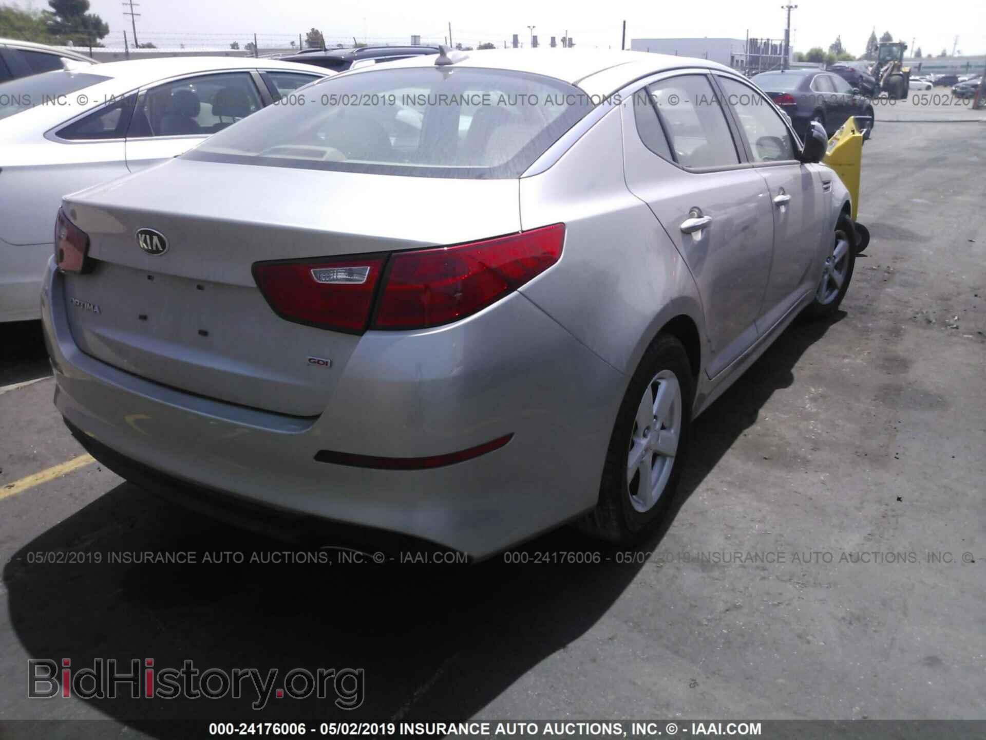 2015 KIA OPTIMA - VIN: KNAGM4A70F5546134 - Photo 4