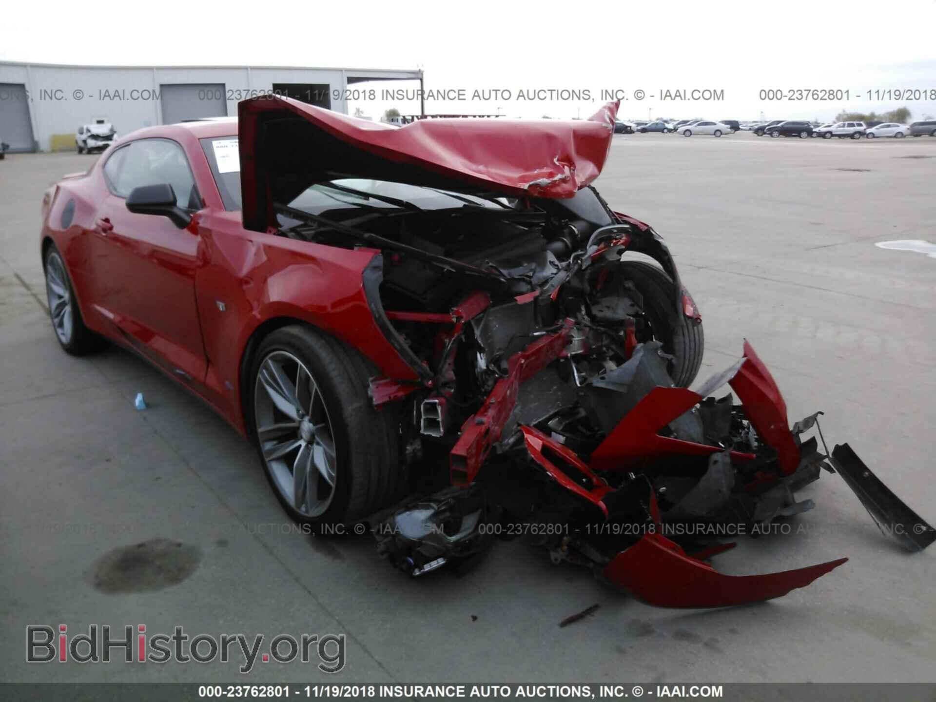 Photo 1G1FB1RS3J0121646 - CHEVROLET CAMARO 2018