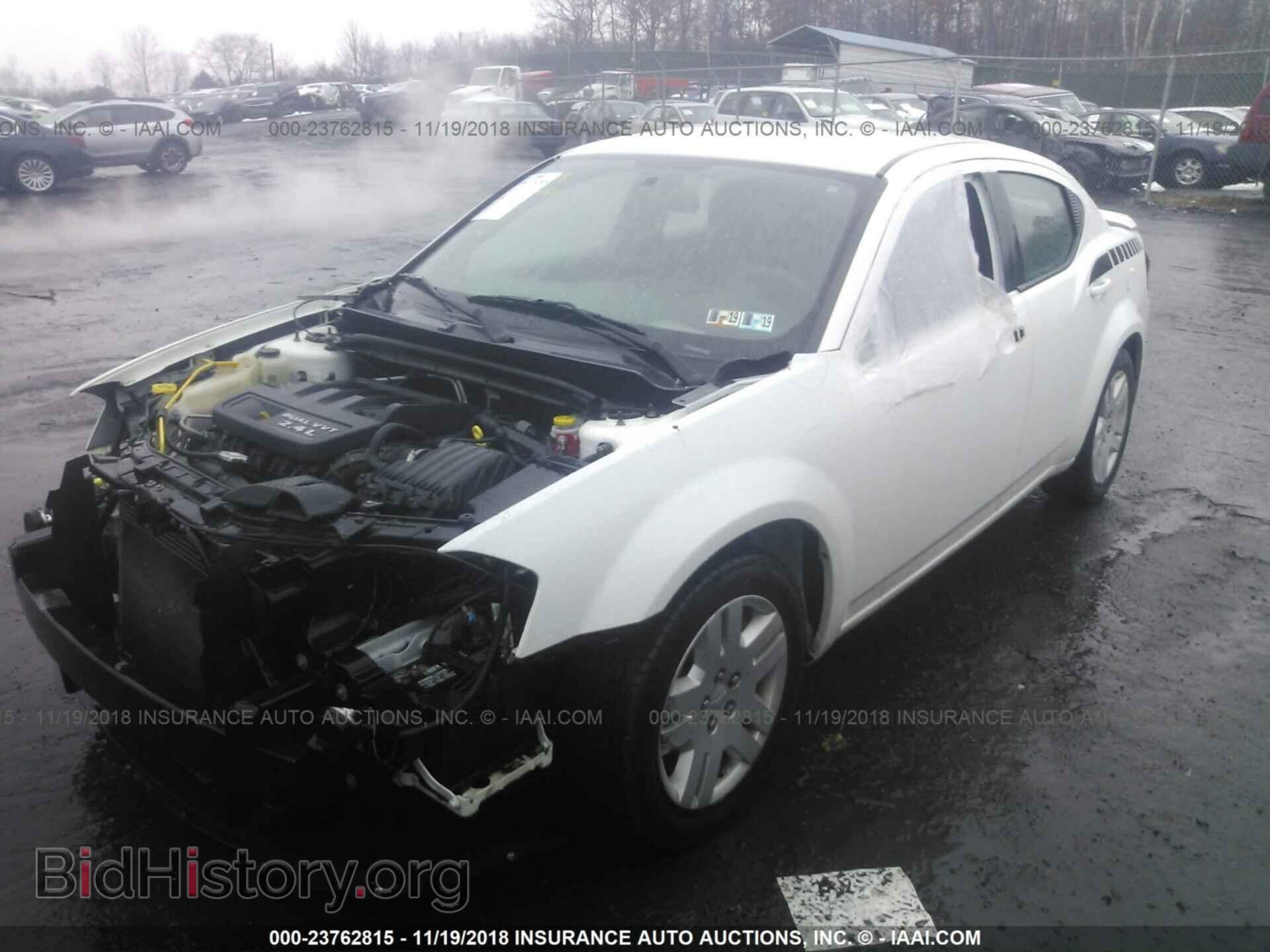 2011 DODGE AVENGER - VIN: 1B3BD4FB2BN608767 - Фото 2