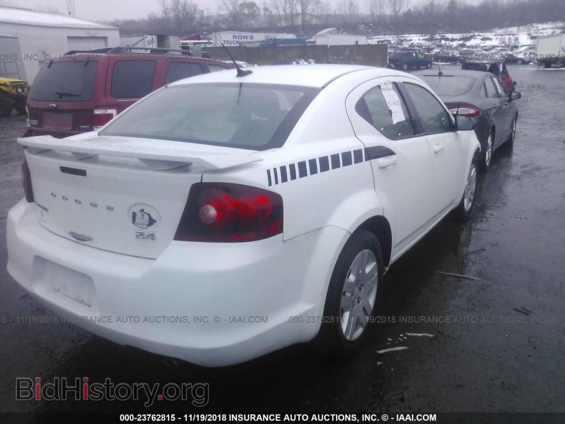 2011 DODGE AVENGER - VIN: 1B3BD4FB2BN608767 - Фото 4