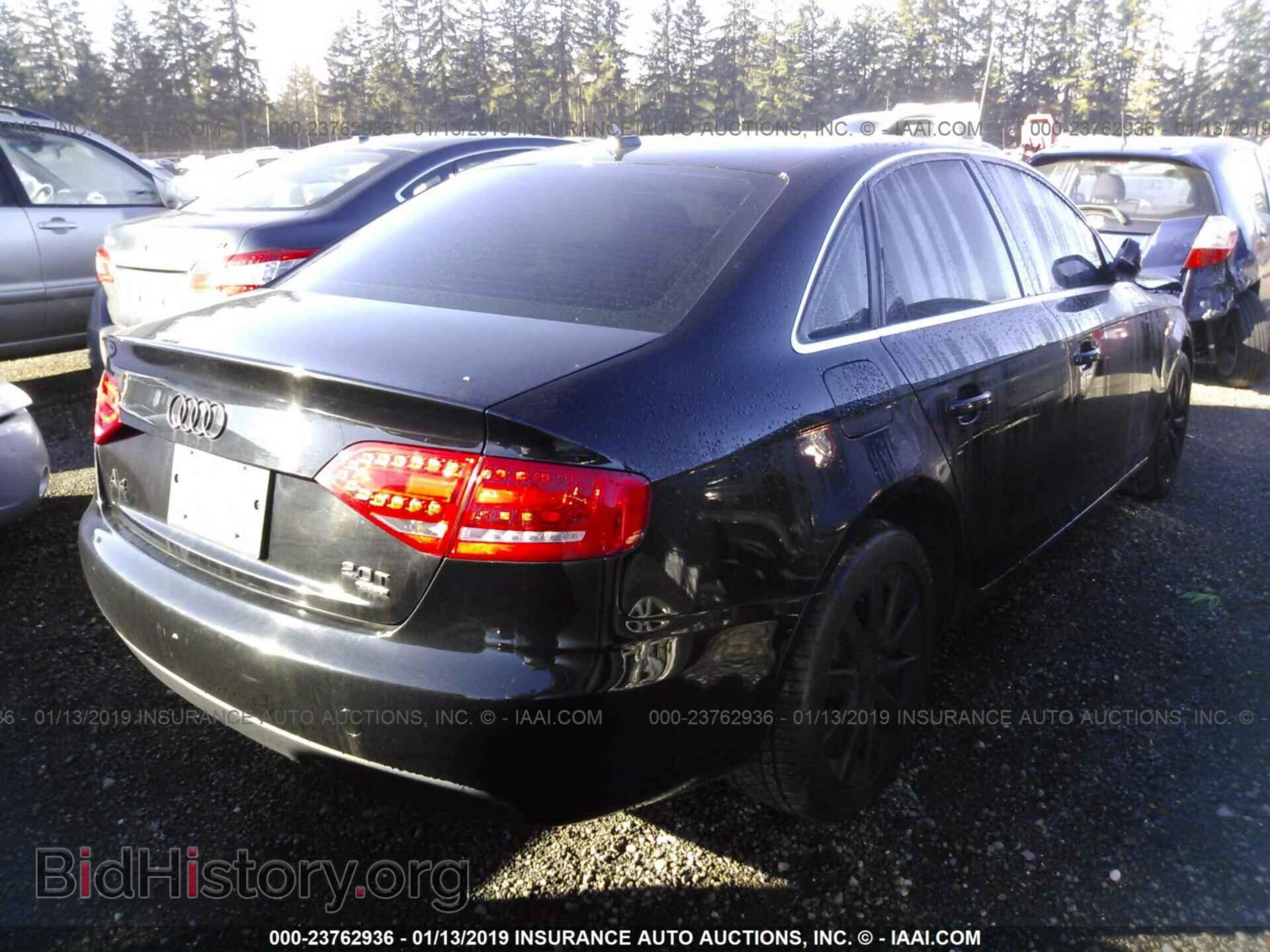 2012 AUDI A4 - VIN: WAUBFAFL8CN015543 - Photo 4