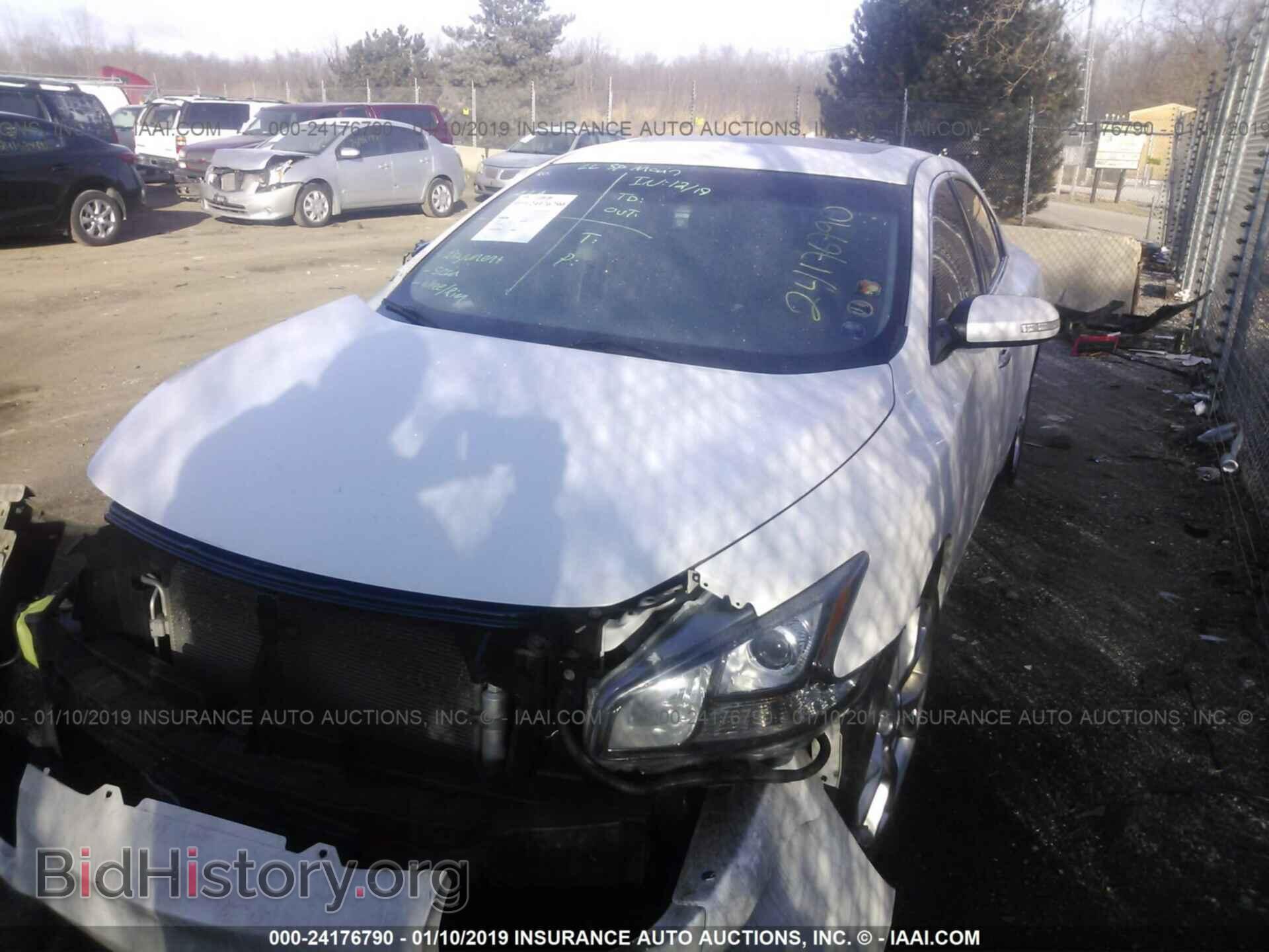 2012 NISSAN MAXIMA - VIN: 1N4AA5AP1CC801331 - Фото 2