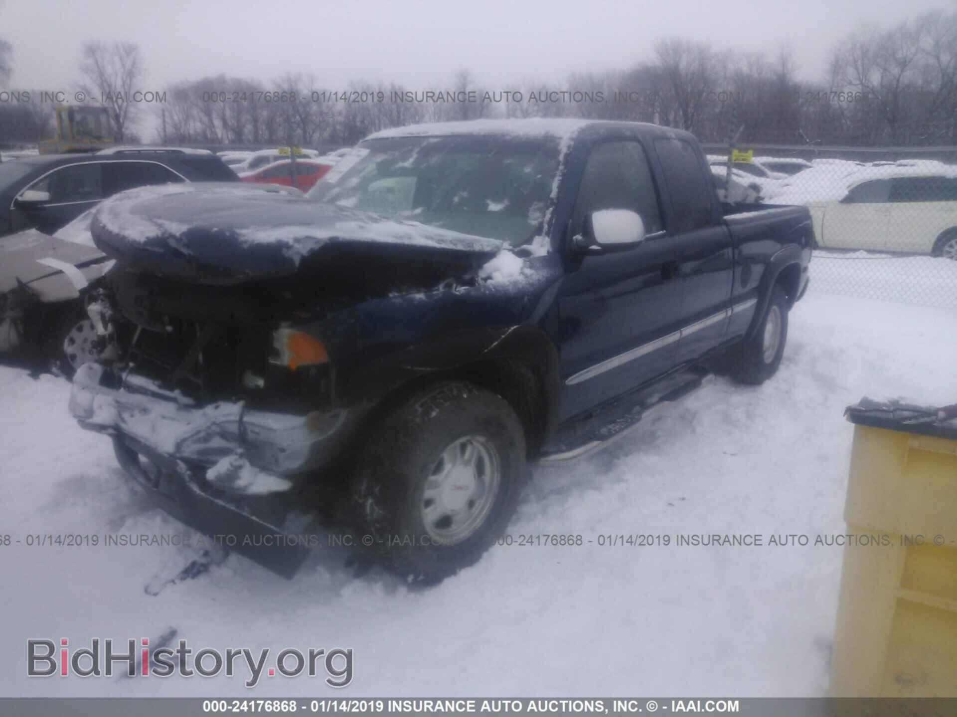 2001 GMC NEW SIERRA - VIN: 1GTEK19T31E165600 - Фото 2