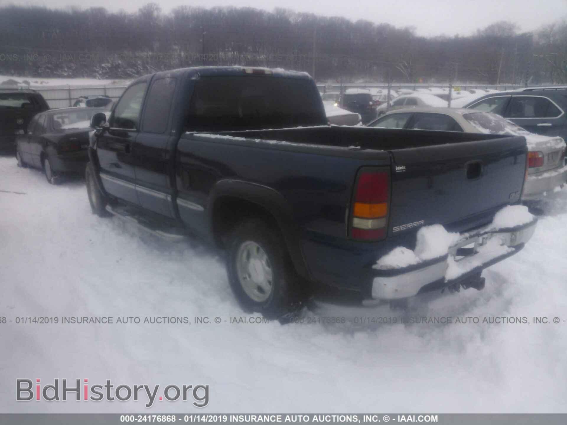 2001 GMC NEW SIERRA - VIN: 1GTEK19T31E165600 - Фото 3