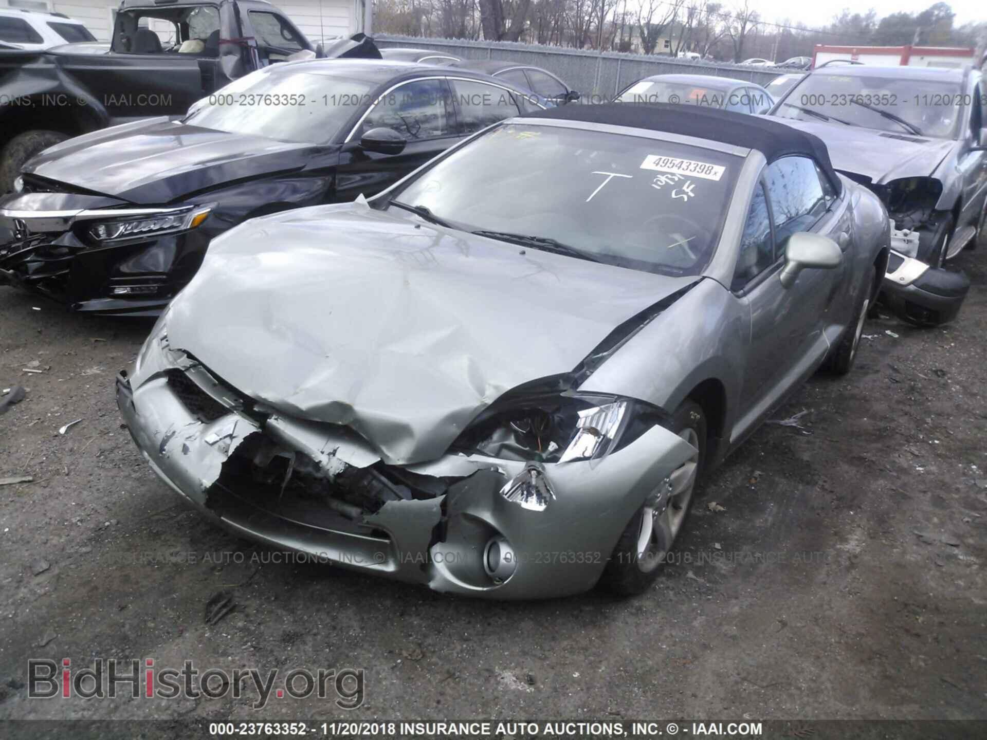 2008 MITSUBISHI ECLIPSE - VIN: 4A3AL25FX8E004962 - Фото 2