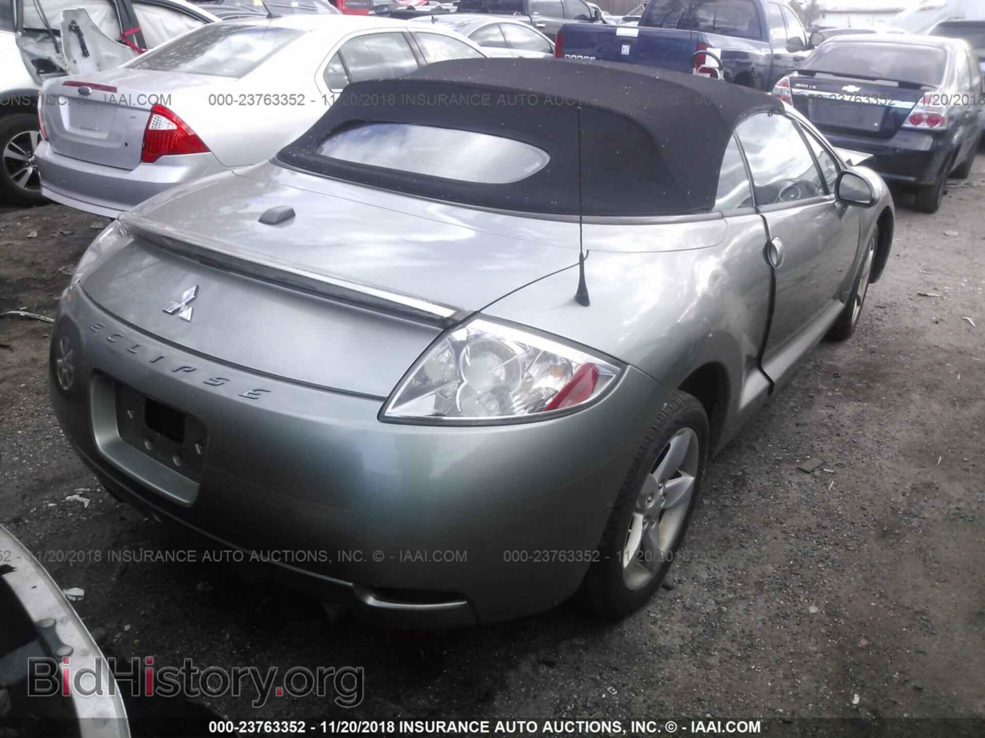 2008 MITSUBISHI ECLIPSE - VIN: 4A3AL25FX8E004962 - Фото 4
