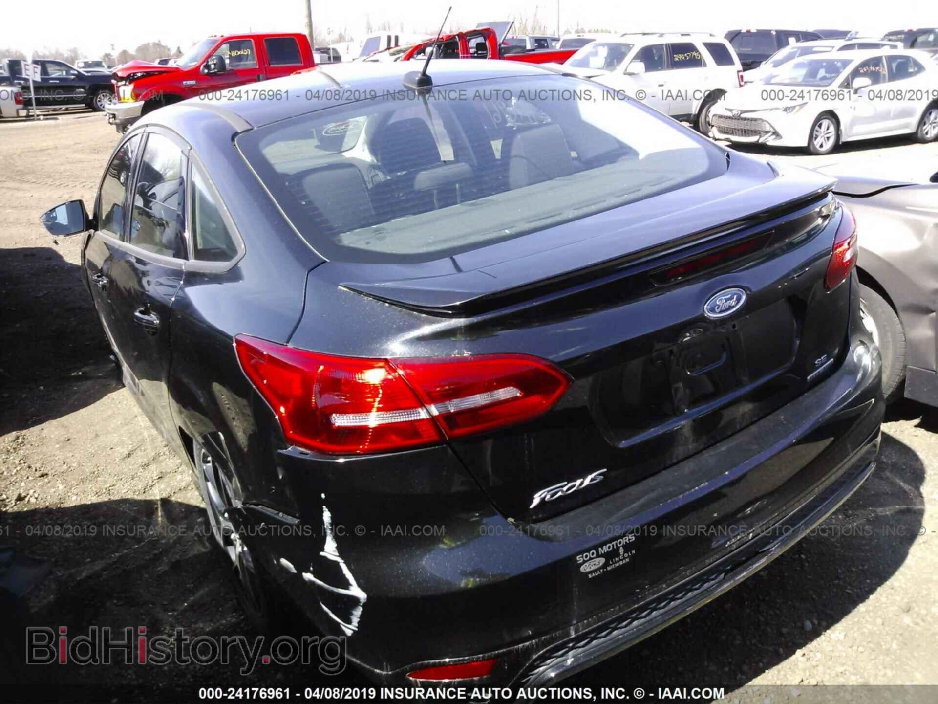 2015 FORD FOCUS - VIN: 1FADP3F26FL384483 - Фото 3