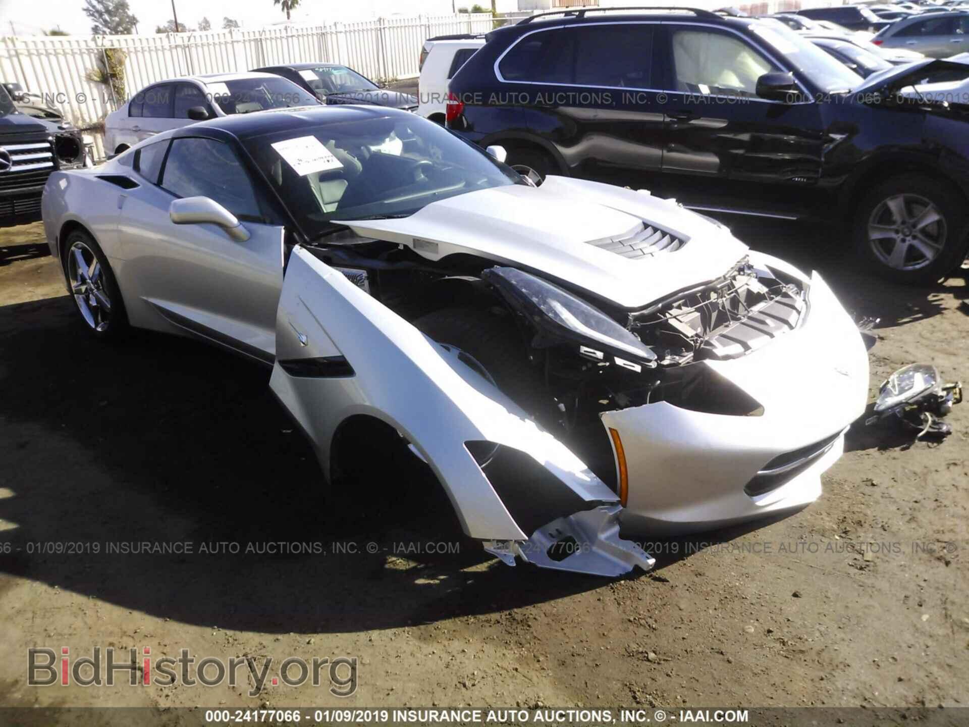 Photo 1G1YD2D75E5110409 - CHEVROLET CORVETTE 2014