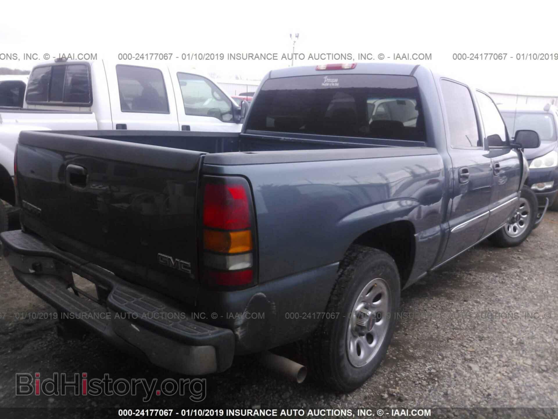 2007 GMC NEW SIERRA - VIN: 2GTEC13V071104092 - Фото 4