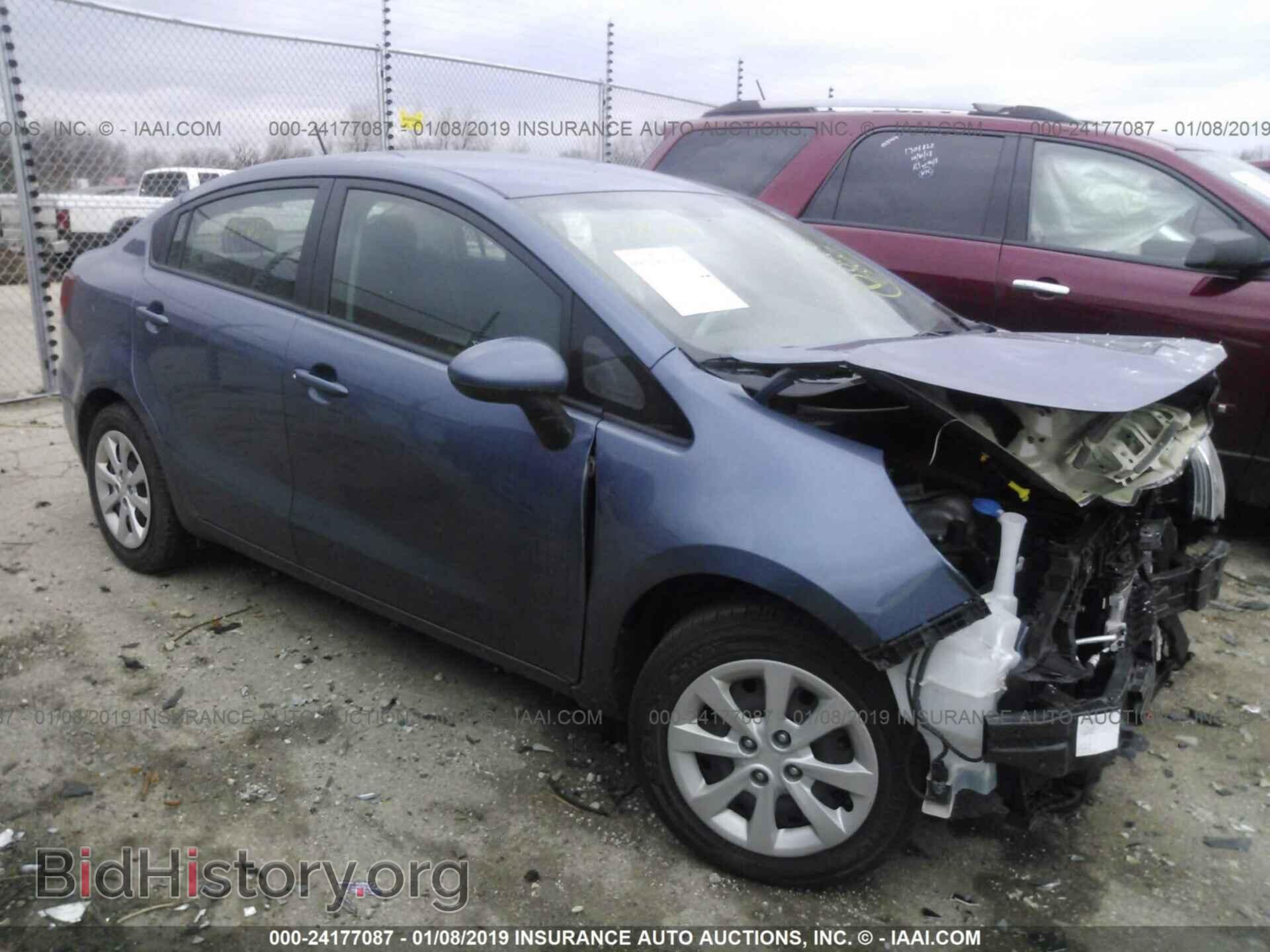 Фотография KNADM4A30G6653454 - KIA RIO 2016