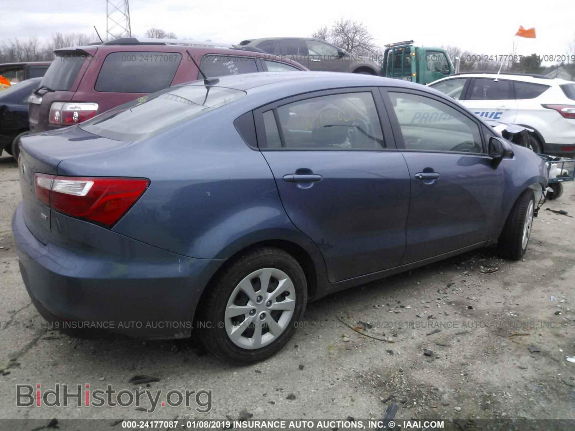 2016 KIA RIO - VIN: KNADM4A30G6653454 - Фото 4