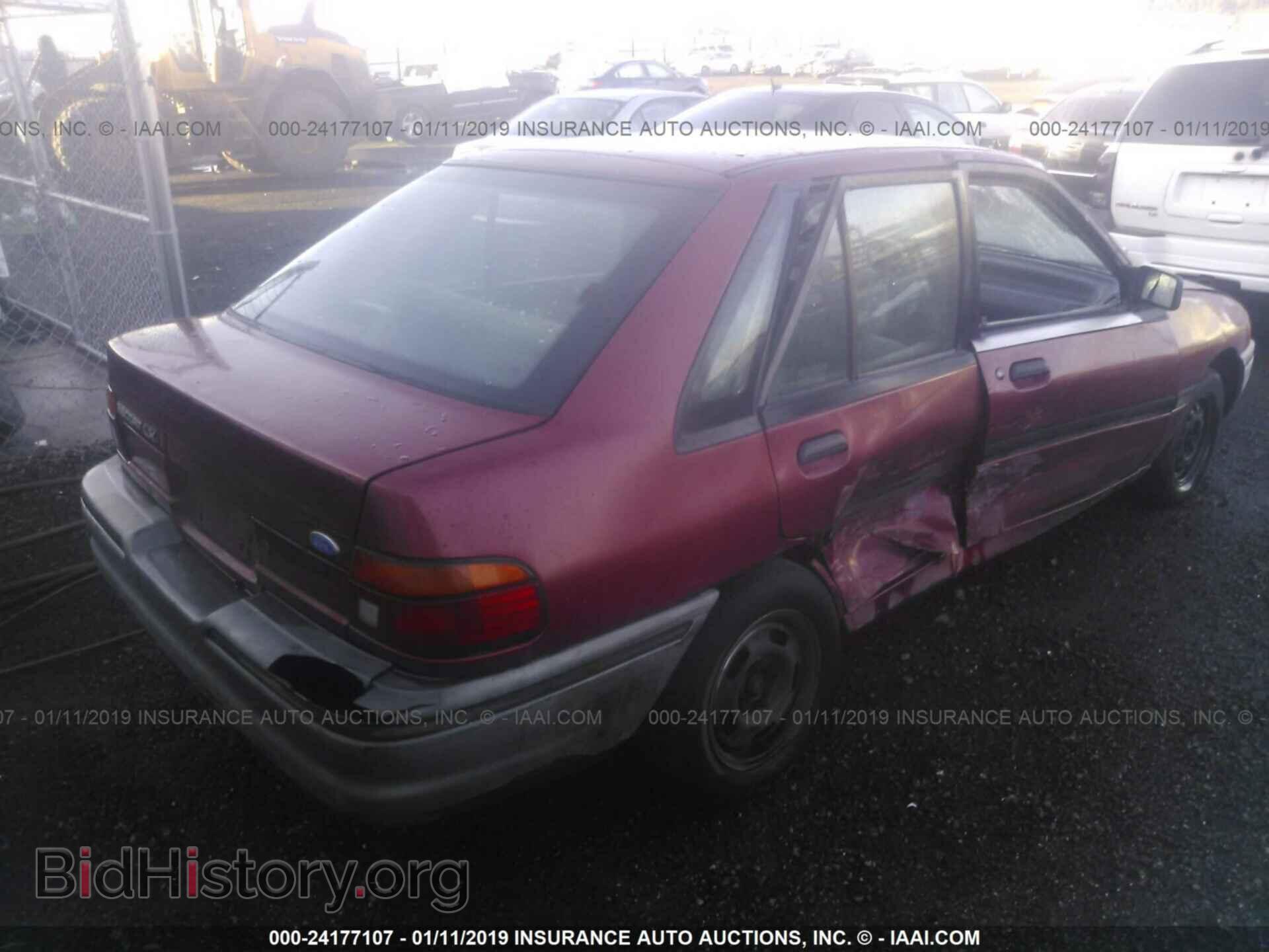 1991 FORD ESCORT - VIN: 1FAPP14J1MW105173 - Фото 4