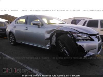 2015 Lexus GS 350, silver — VIN JTHBE1BL1FA003692, IAAI