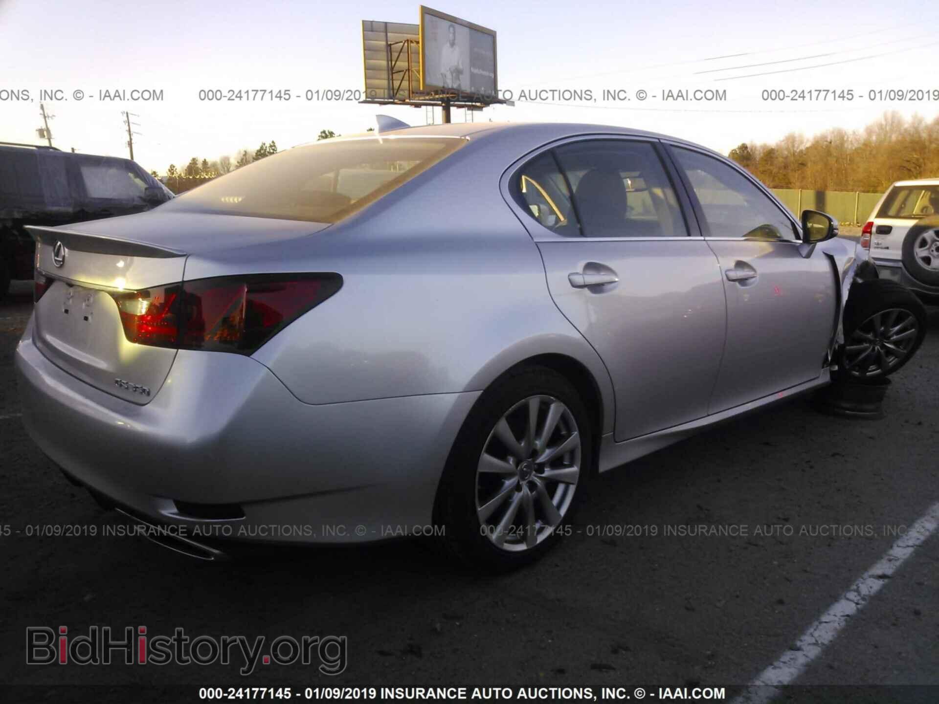 2015 LEXUS GS - VIN: JTHBE1BL1FA003692 - Фото 4