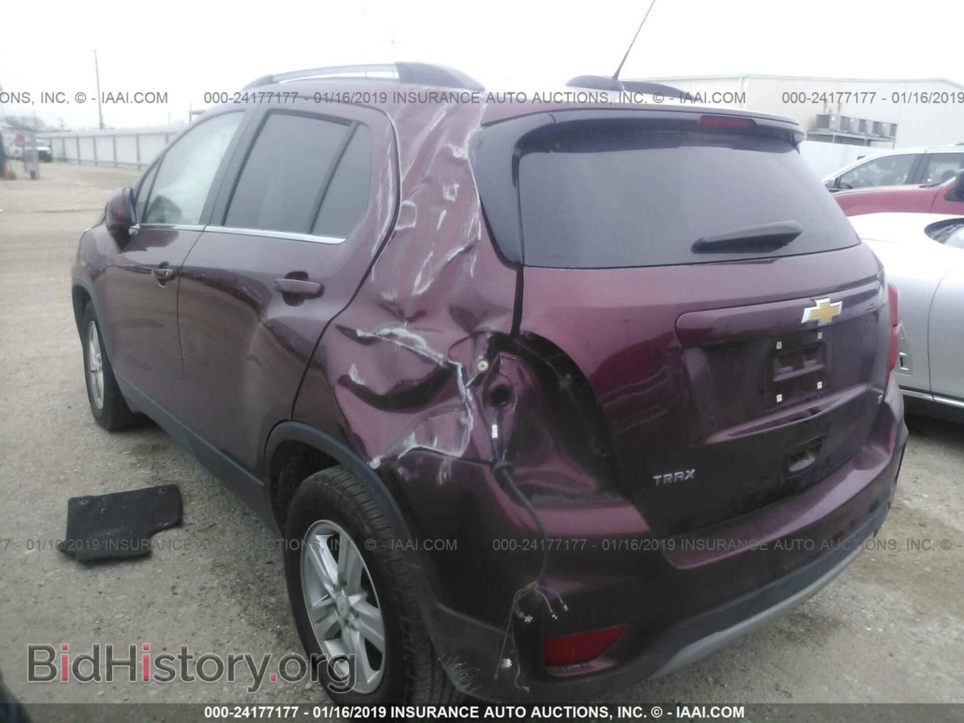 2017 CHEVROLET TRAX - VIN: 3GNCJLSB2HL165192 - Фото 3