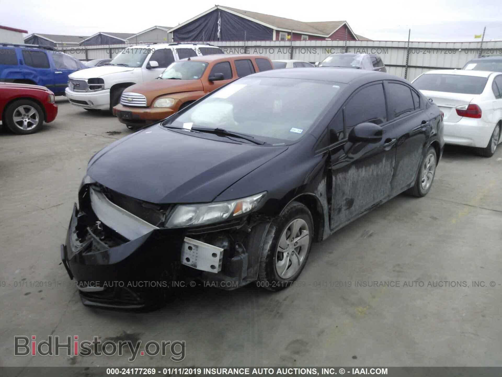 2013 HONDA CIVIC - VIN: 19XFB2F58DE023722 - Фото 2