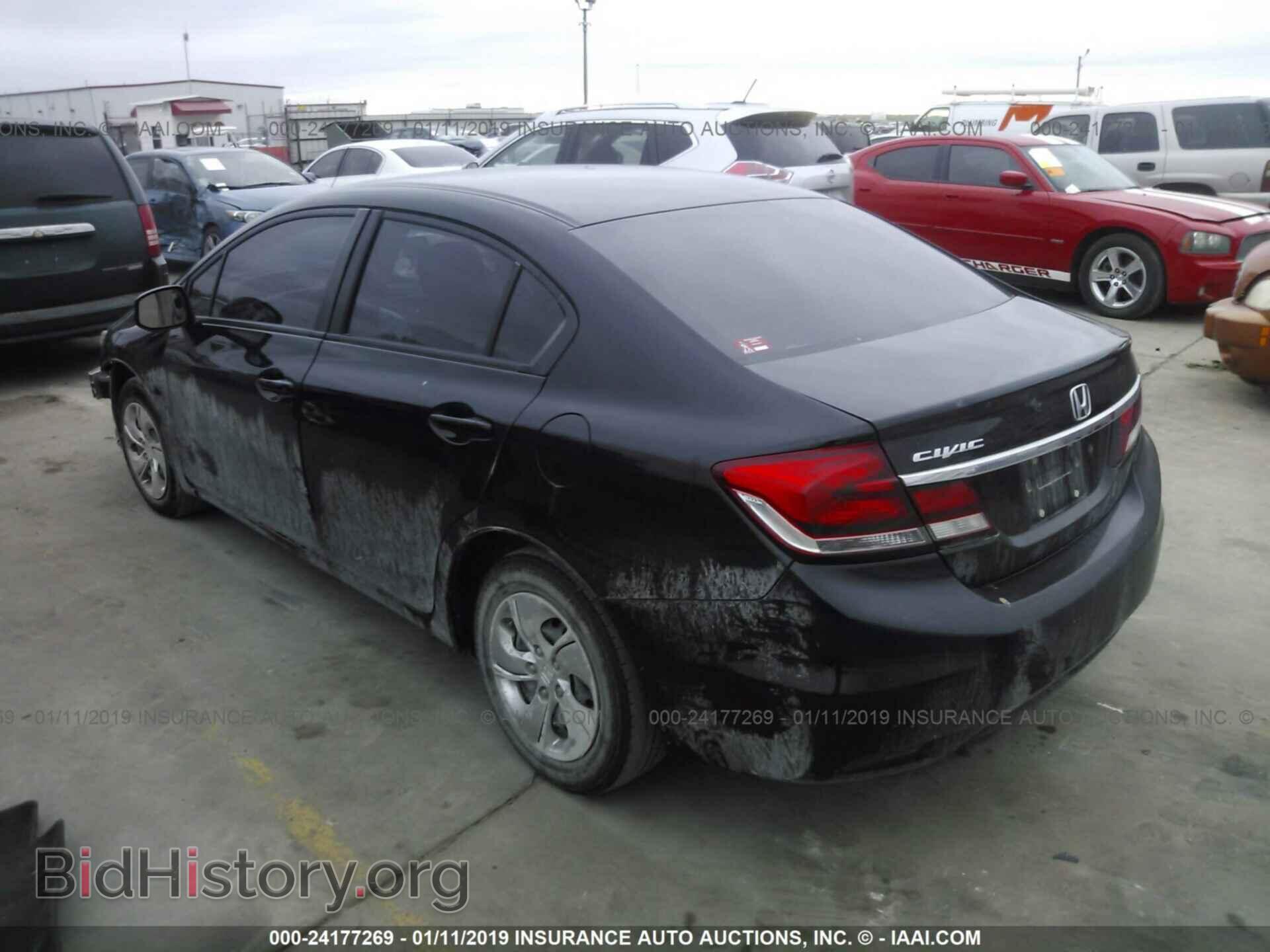 2013 HONDA CIVIC - VIN: 19XFB2F58DE023722 - Фото 3
