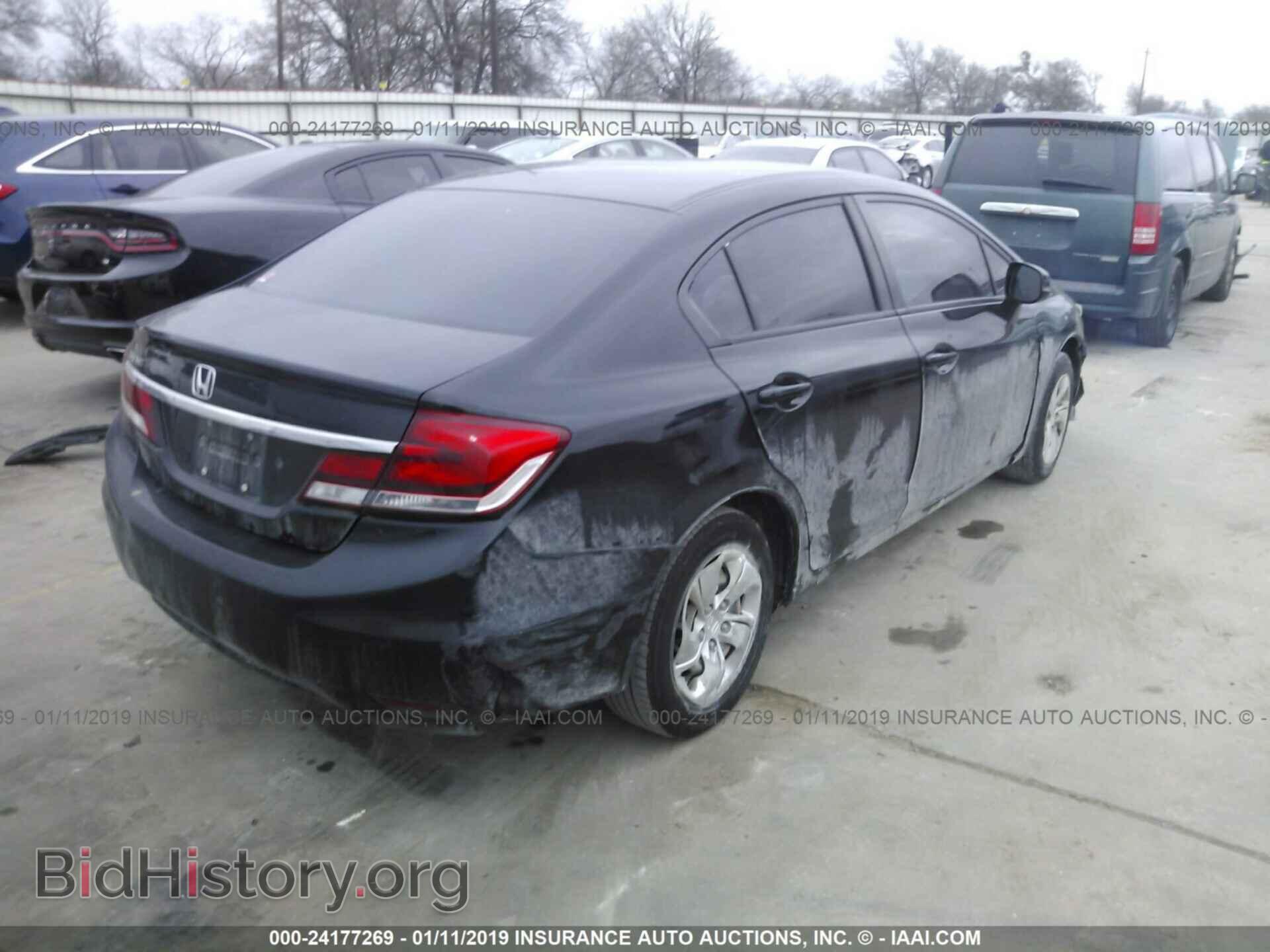 2013 HONDA CIVIC - VIN: 19XFB2F58DE023722 - Фото 4