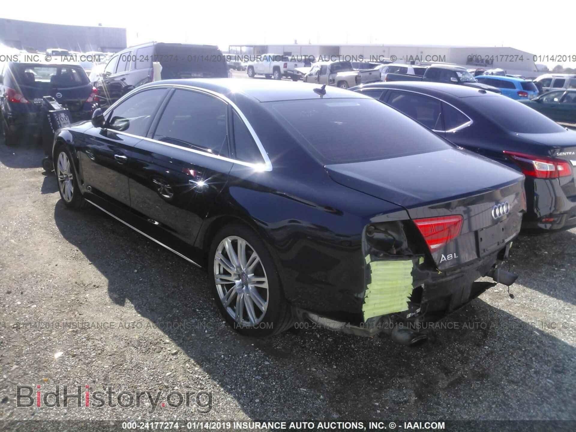 2013 AUDI A8 - VIN: WAURGAFD6DN026336 - Фото 3