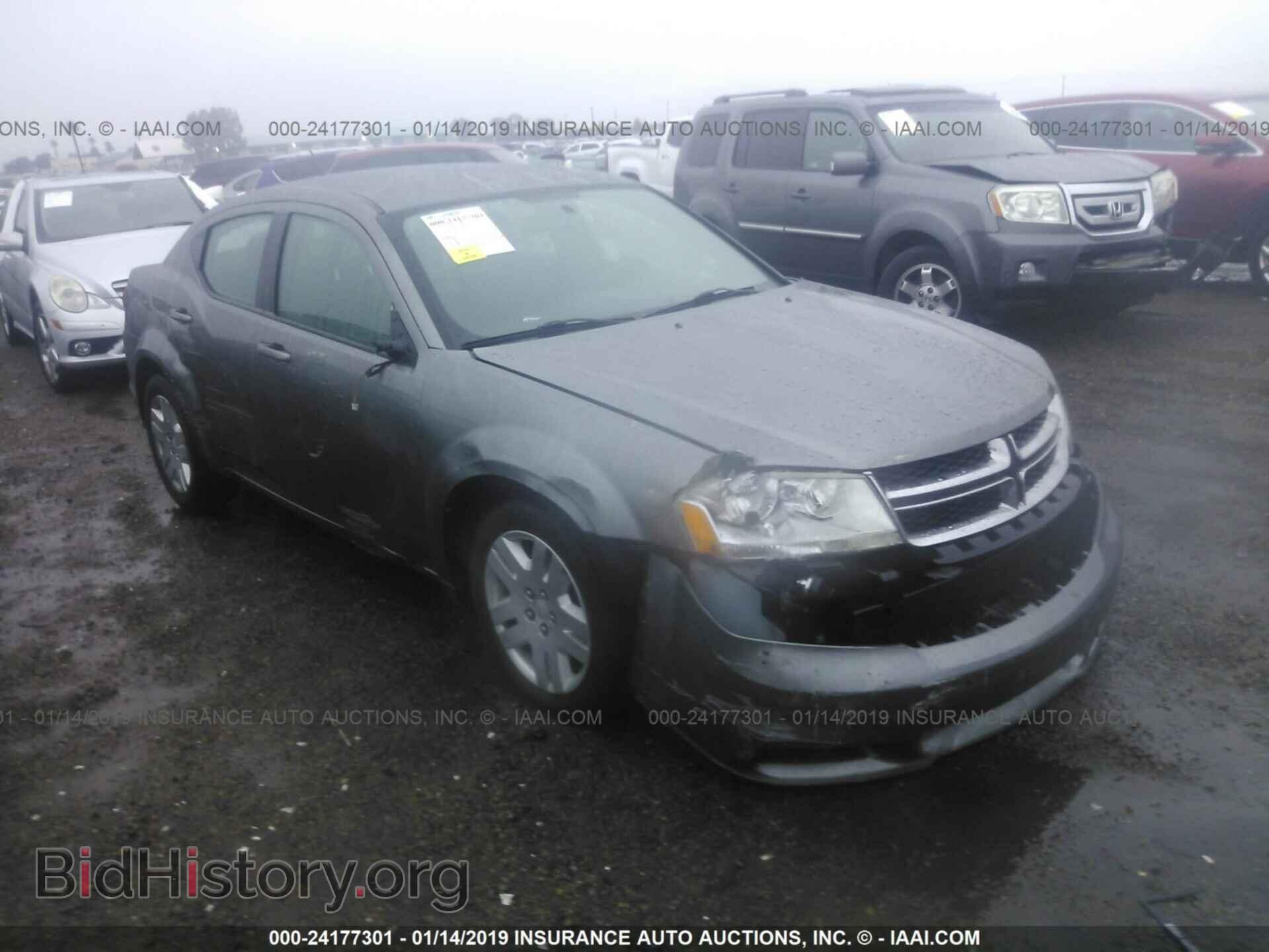 Photo 1C3CDZAG5DN750346 - DODGE AVENGER 2013