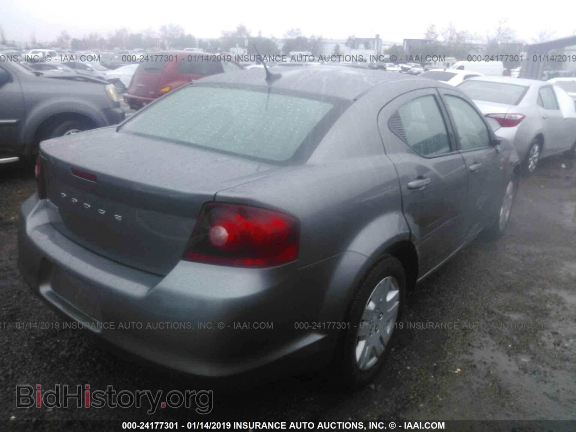 2013 DODGE AVENGER - VIN: 1C3CDZAG5DN750346 - Фото 4