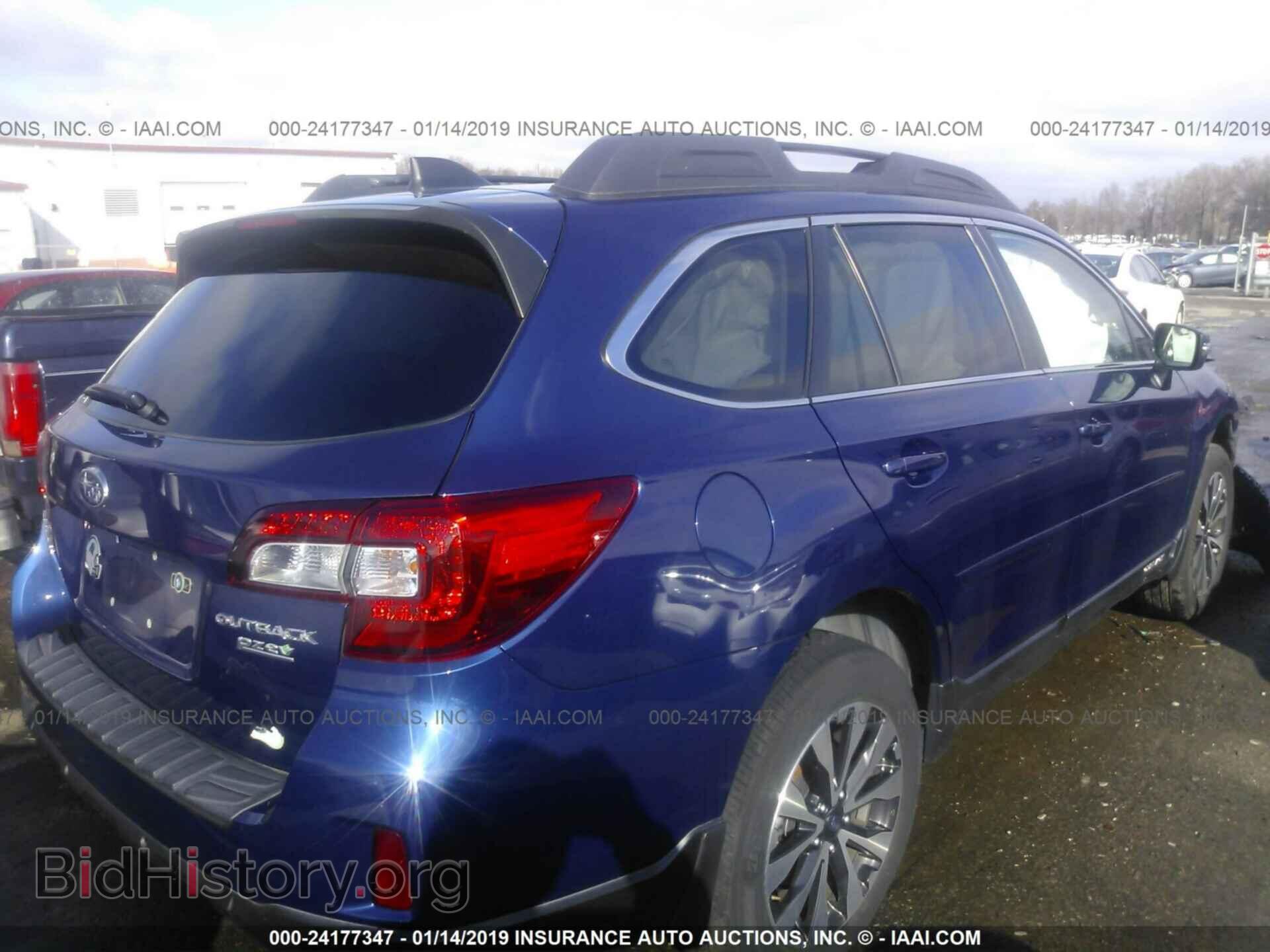 2017 SUBARU OUTBACK - VIN: 4S4BSANCXH3215595 - Фото 4