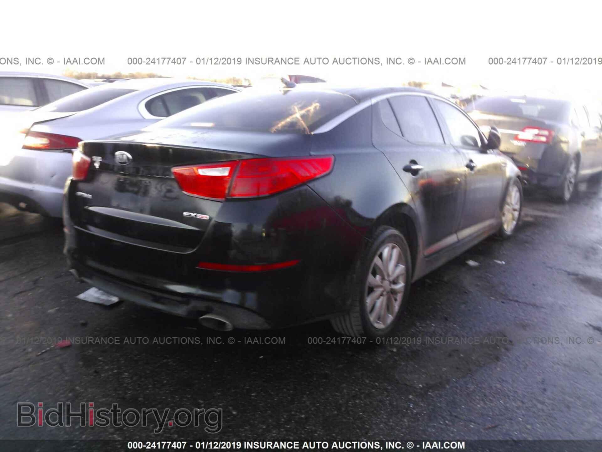2014 KIA OPTIMA - VIN: 5XXGN4A77EG316682 - Photo 4