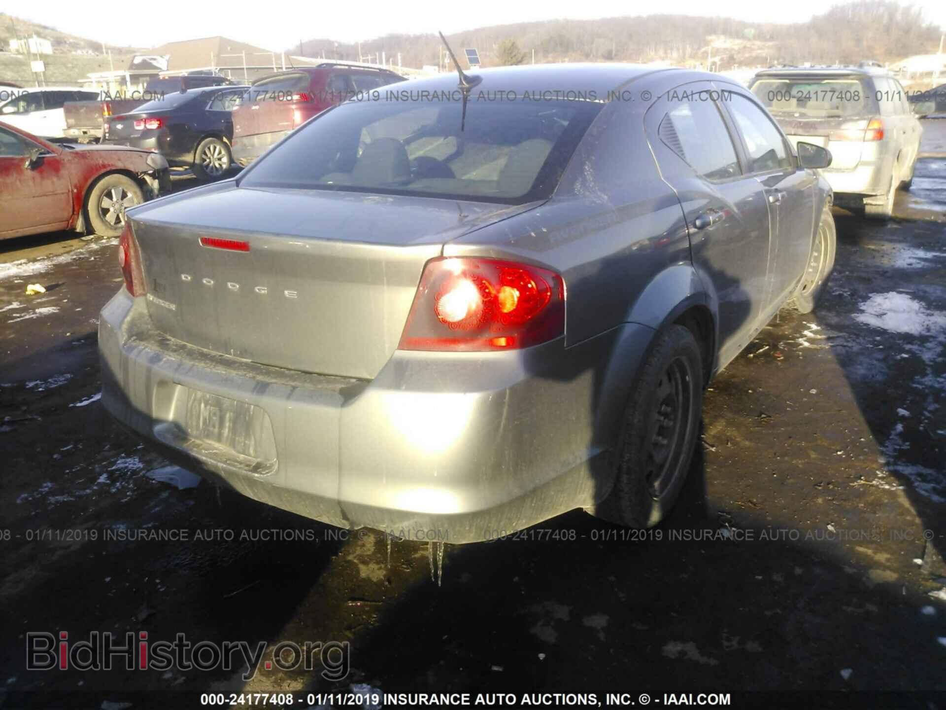 2013 DODGE AVENGER - VIN: 1C3CDZAB1DN684236 - Фото 4