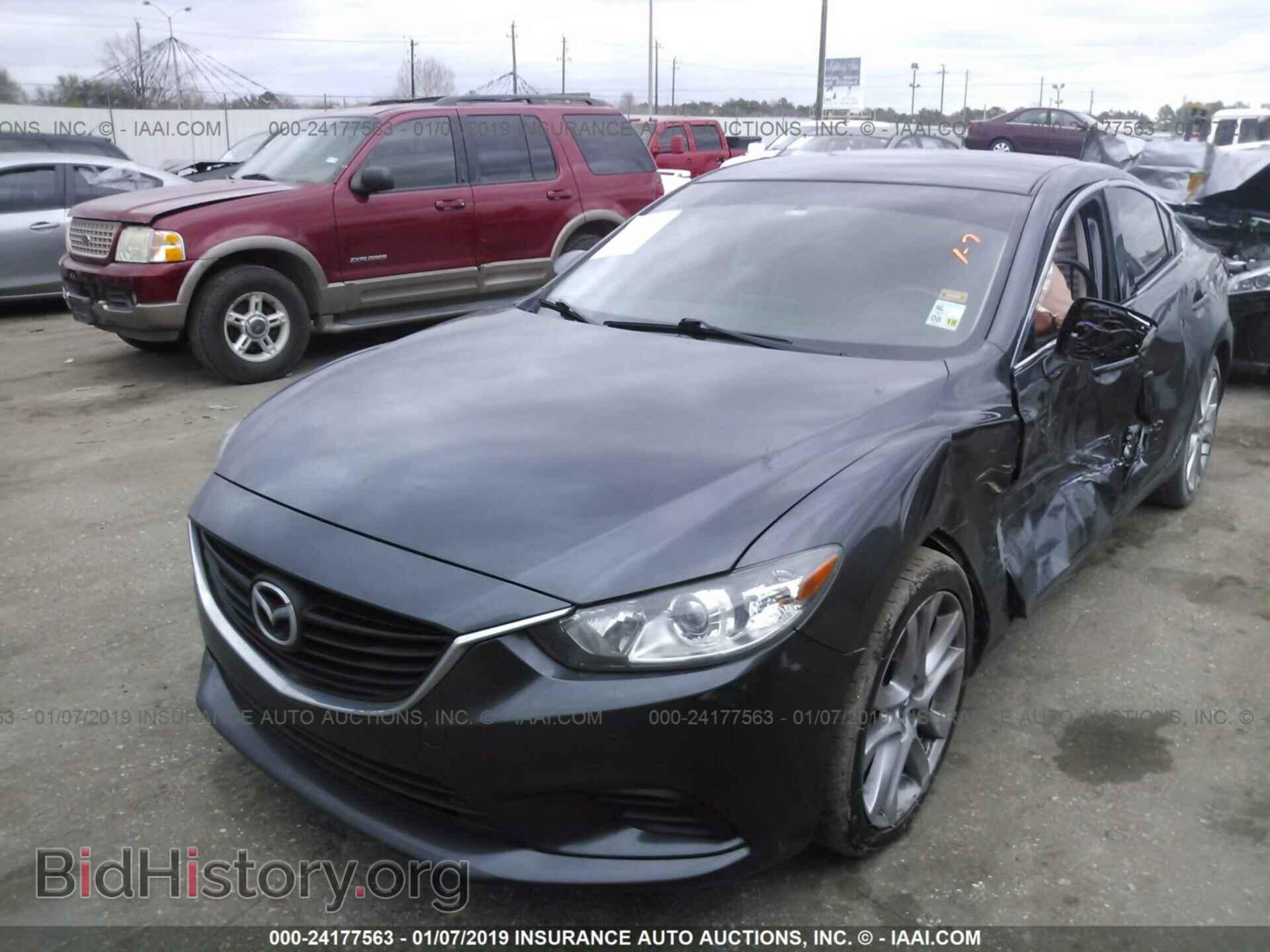 2016 MAZDA 6 - VIN: JM1GJ1V59G1408006 - Фото 2