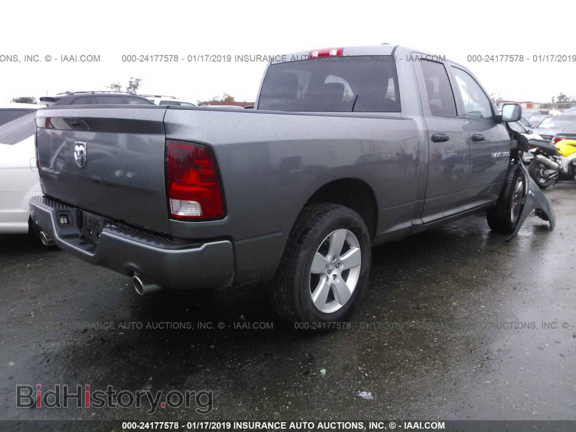 2012 DODGE RAM 1500 - VIN: 1C6RD6FT3CS333597 - Фото 4