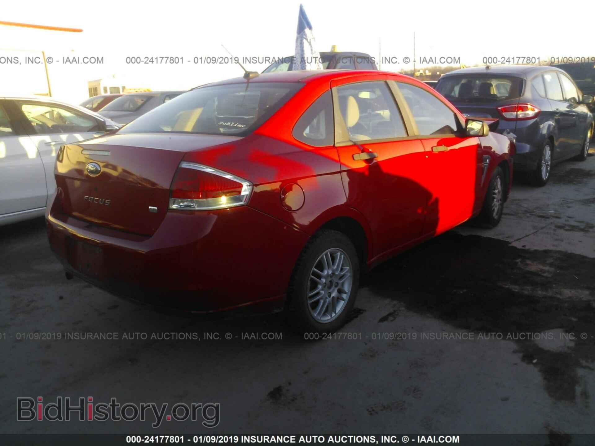 2008 FORD FOCUS - VIN: 1FAHP35N38W125514 - Фото 3