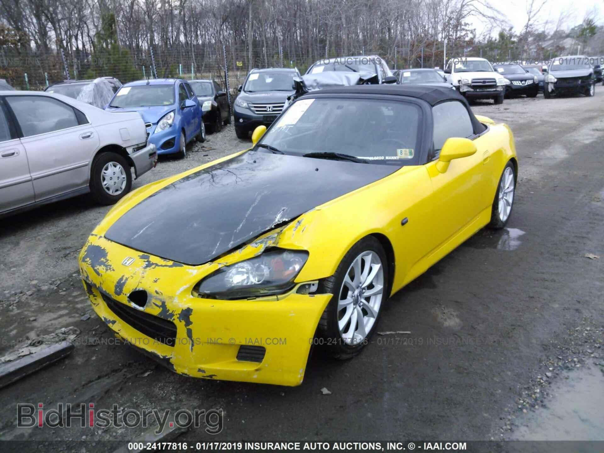 2001 HONDA S2000 - VIN: JHMAP11441T000623 - Фото 2