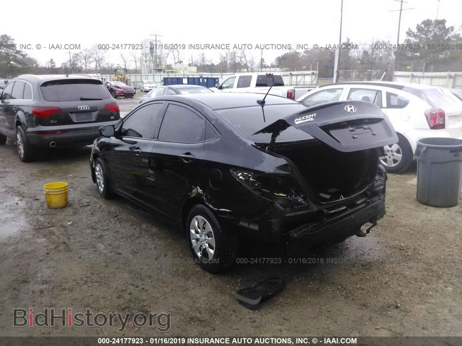 2015 HYUNDAI ACCENT - VIN: KMHCT4AE9FU937562 - Фото 3
