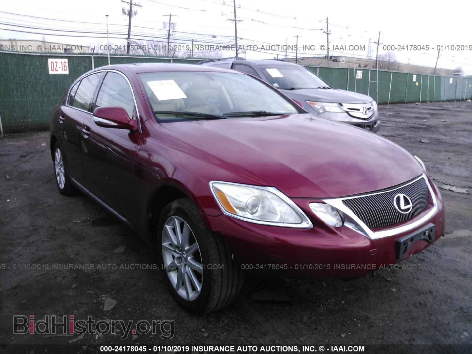Photo JTHCE1KS2B0030556 - LEXUS GS 2011