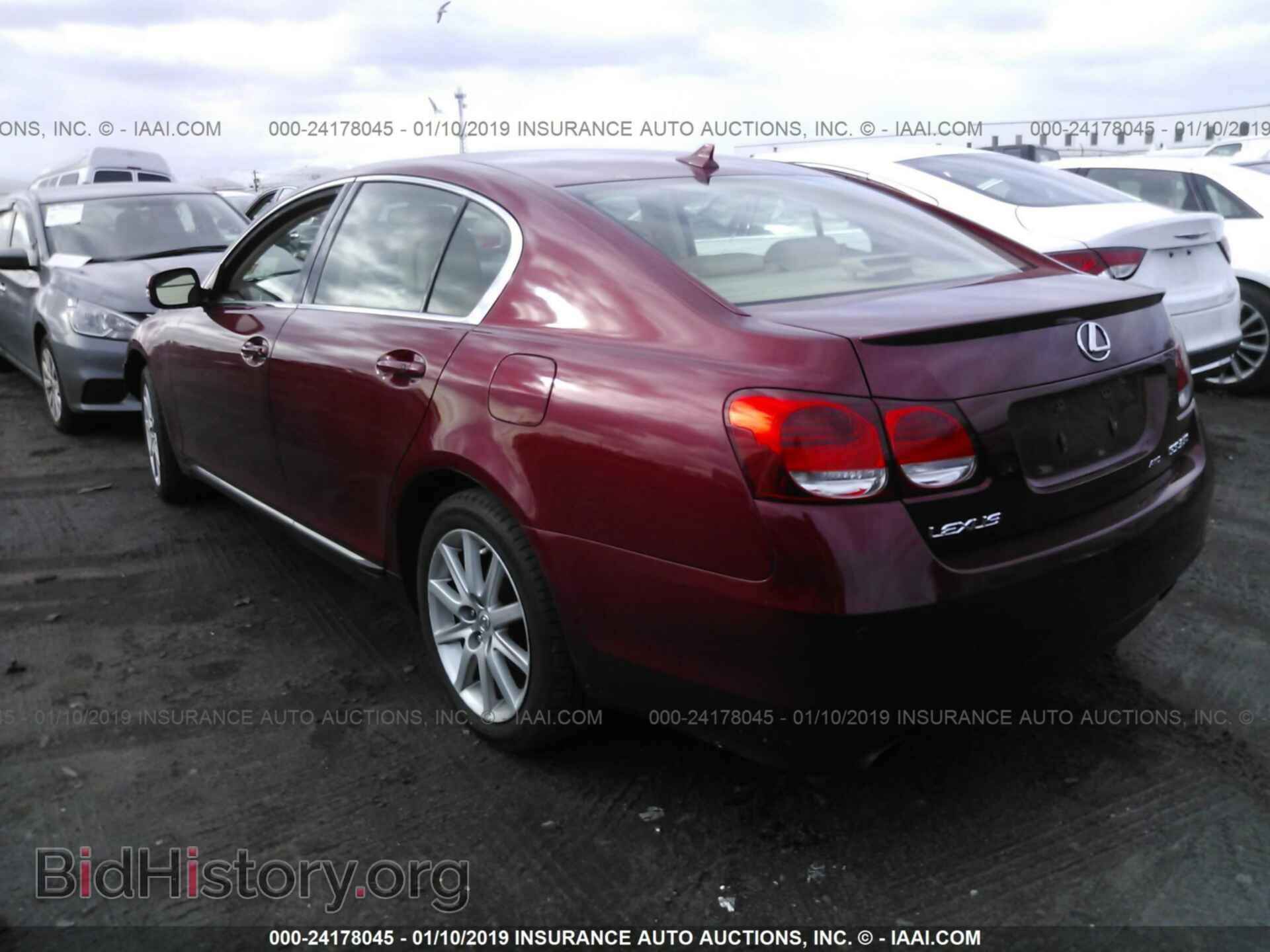 2011 LEXUS GS - VIN: JTHCE1KS2B0030556 - Фото 3