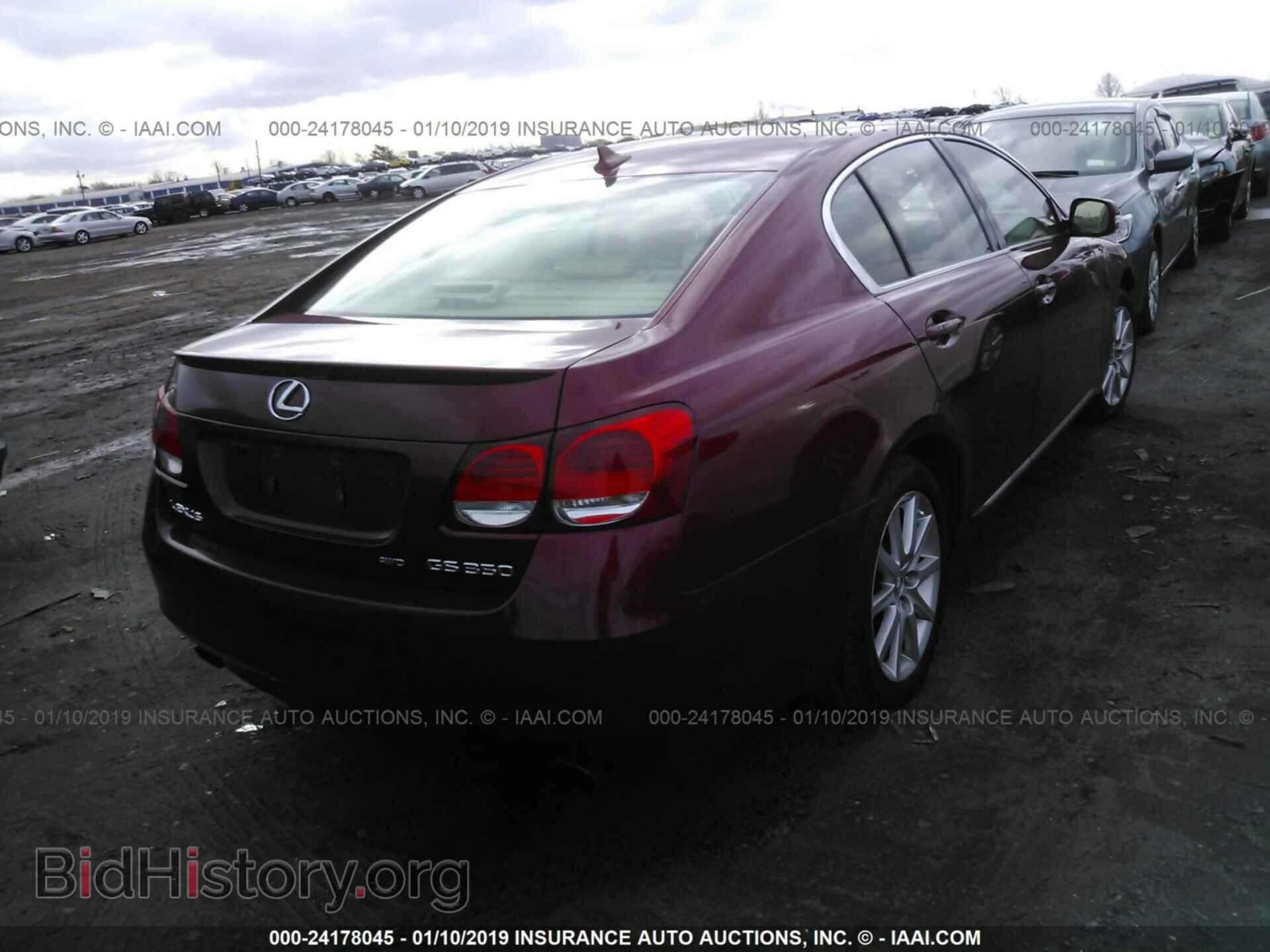 2011 LEXUS GS - VIN: JTHCE1KS2B0030556 - Фото 4