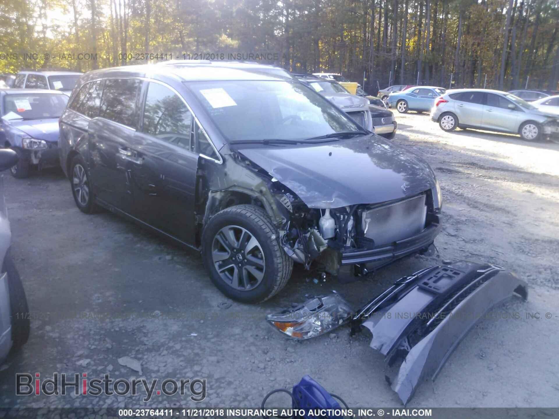 Фотография 5FNRL5H93FB048682 - HONDA ODYSSEY 2015