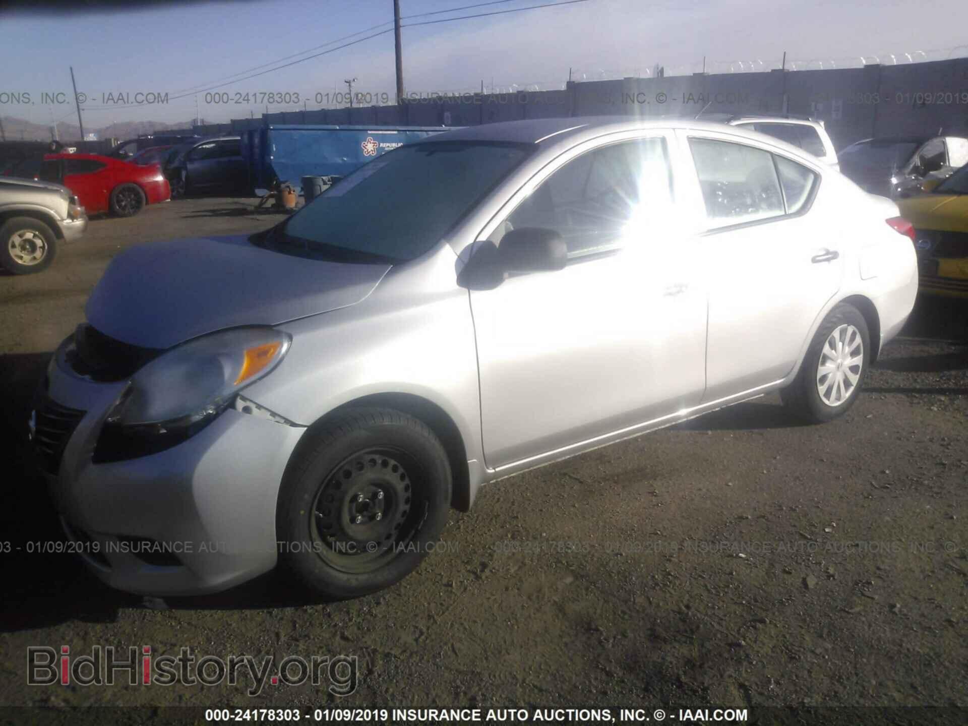 2014 NISSAN VERSA - VIN: 3N1CN7AP9EL865856 - Фото 2