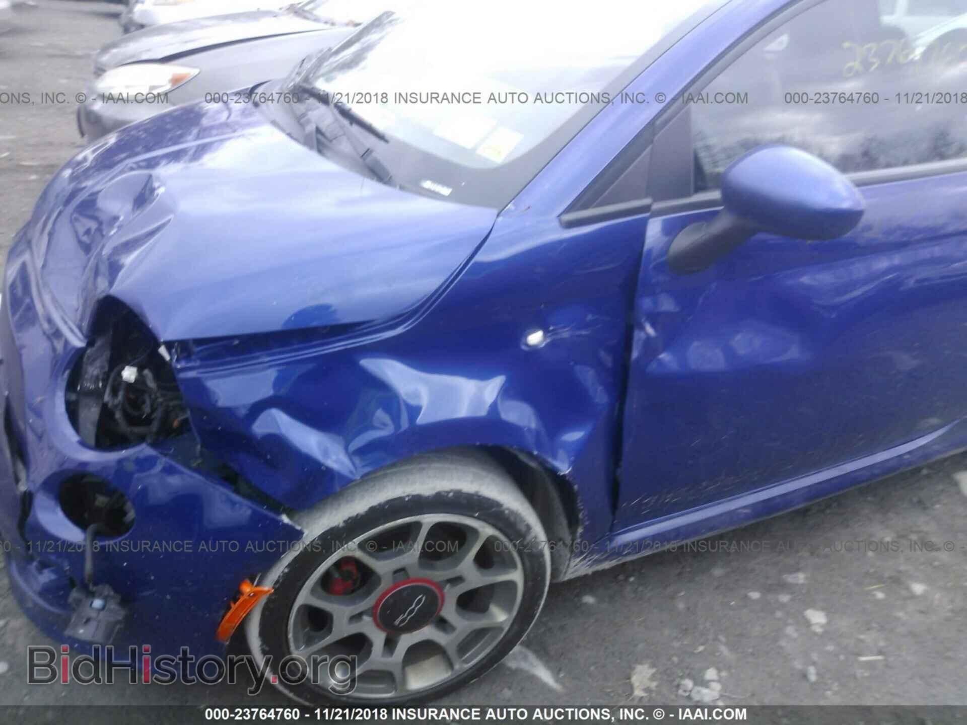 2012 FIAT 500 - VIN: 3C3CFFBR6CT203500 - Фото 6