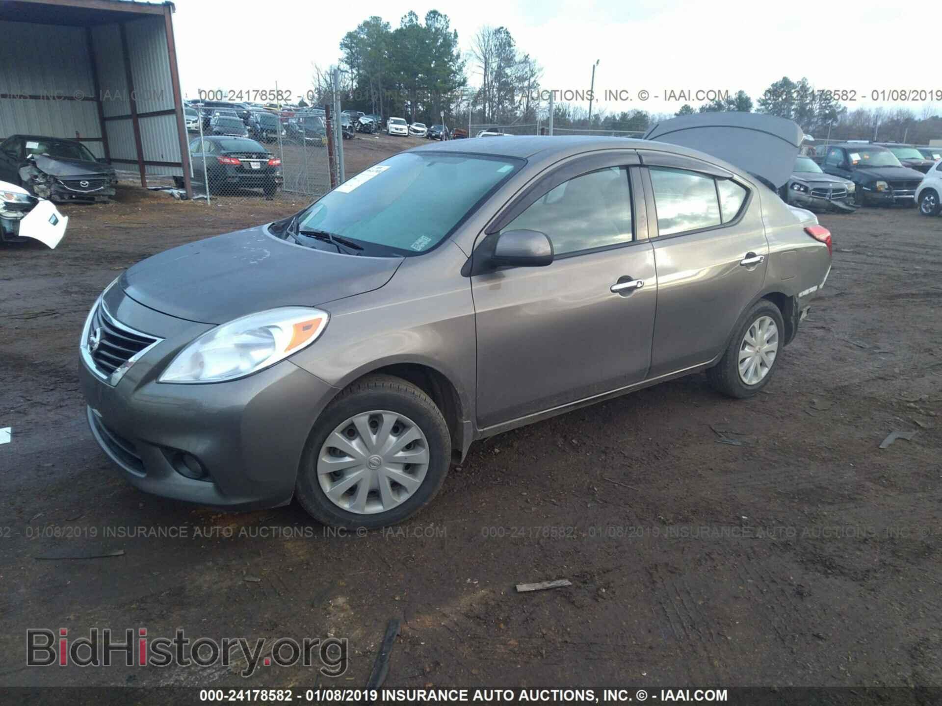 2012 NISSAN VERSA - VIN: 3N1CN7AP1CL919230 - Фото 2