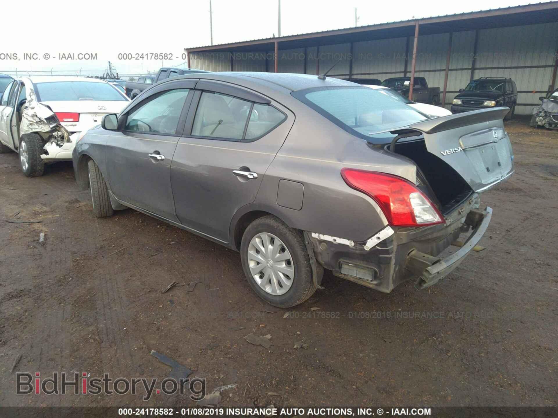2012 NISSAN VERSA - VIN: 3N1CN7AP1CL919230 - Фото 3