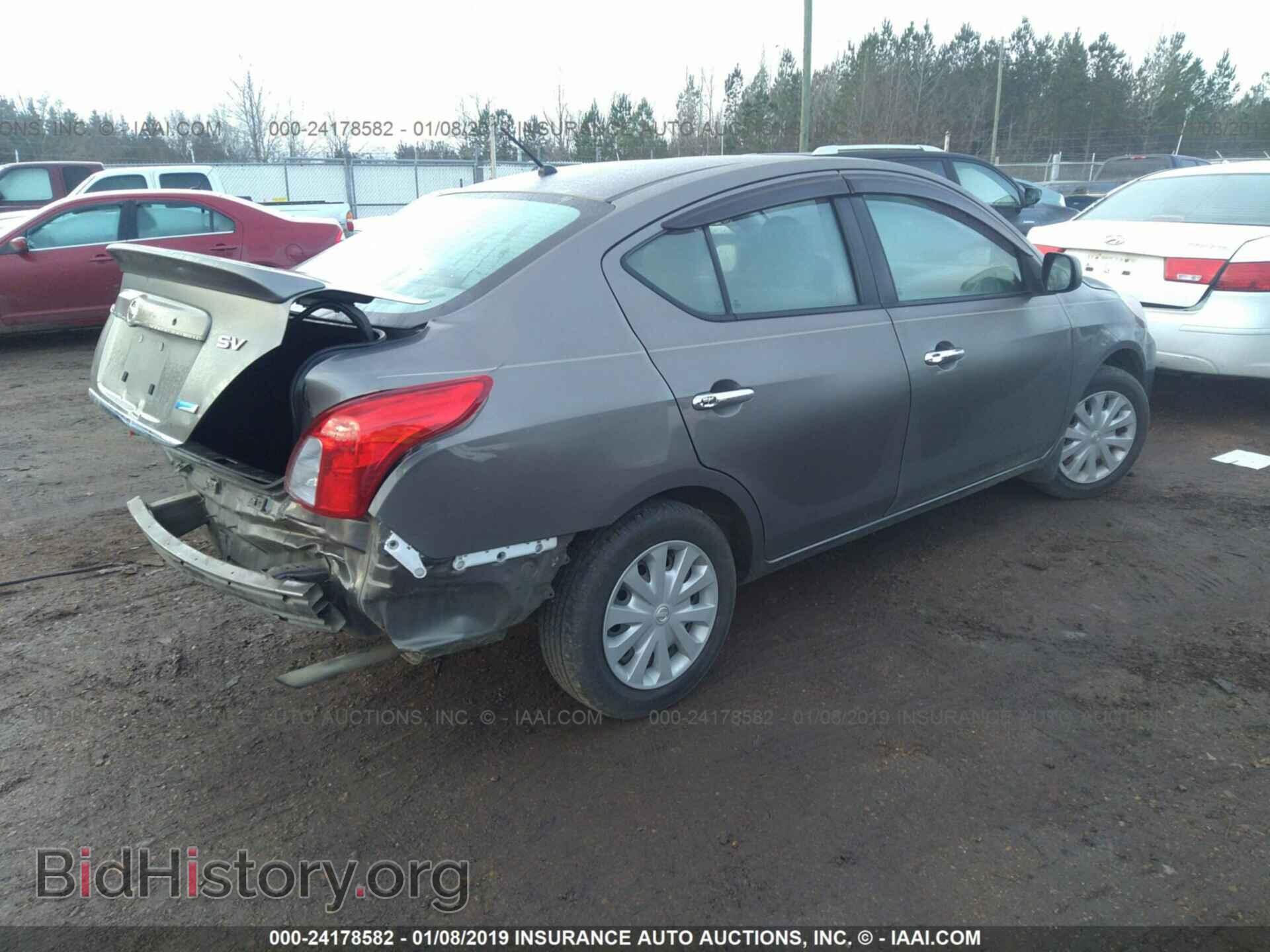 2012 NISSAN VERSA - VIN: 3N1CN7AP1CL919230 - Фото 4