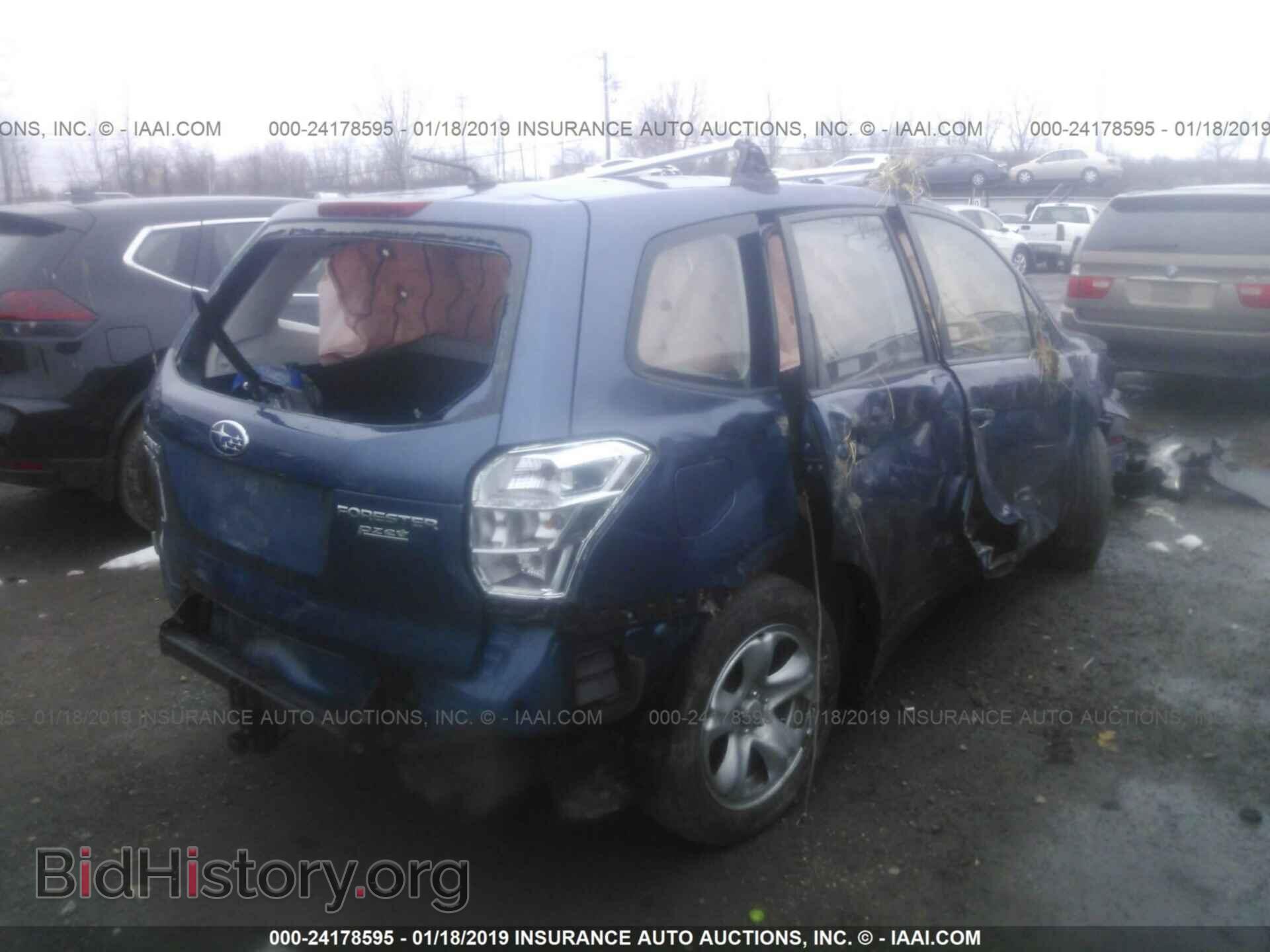 2014 SUBARU FORESTER - VIN: JF2SJAAC6EH530357 - Фото 4