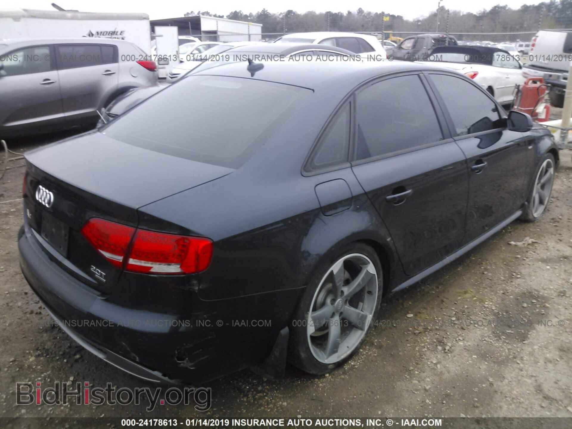2012 AUDI A4 - VIN: WAUKFAFL9CN014692 - Фото 4